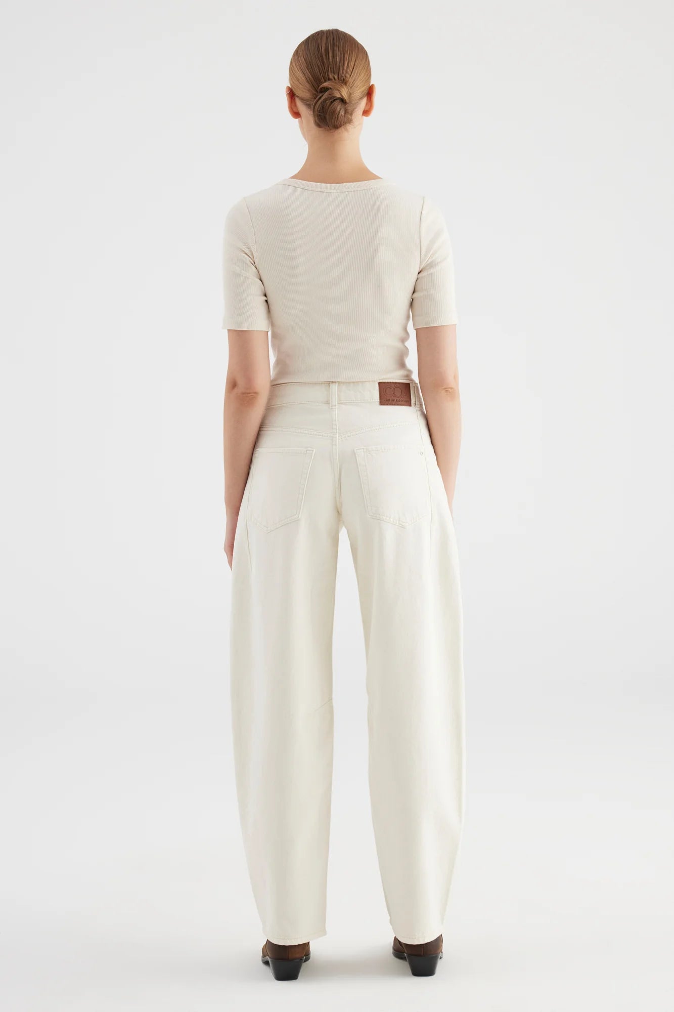 Jeans "Clara" ecru - Dein Lieblingsladen Concept