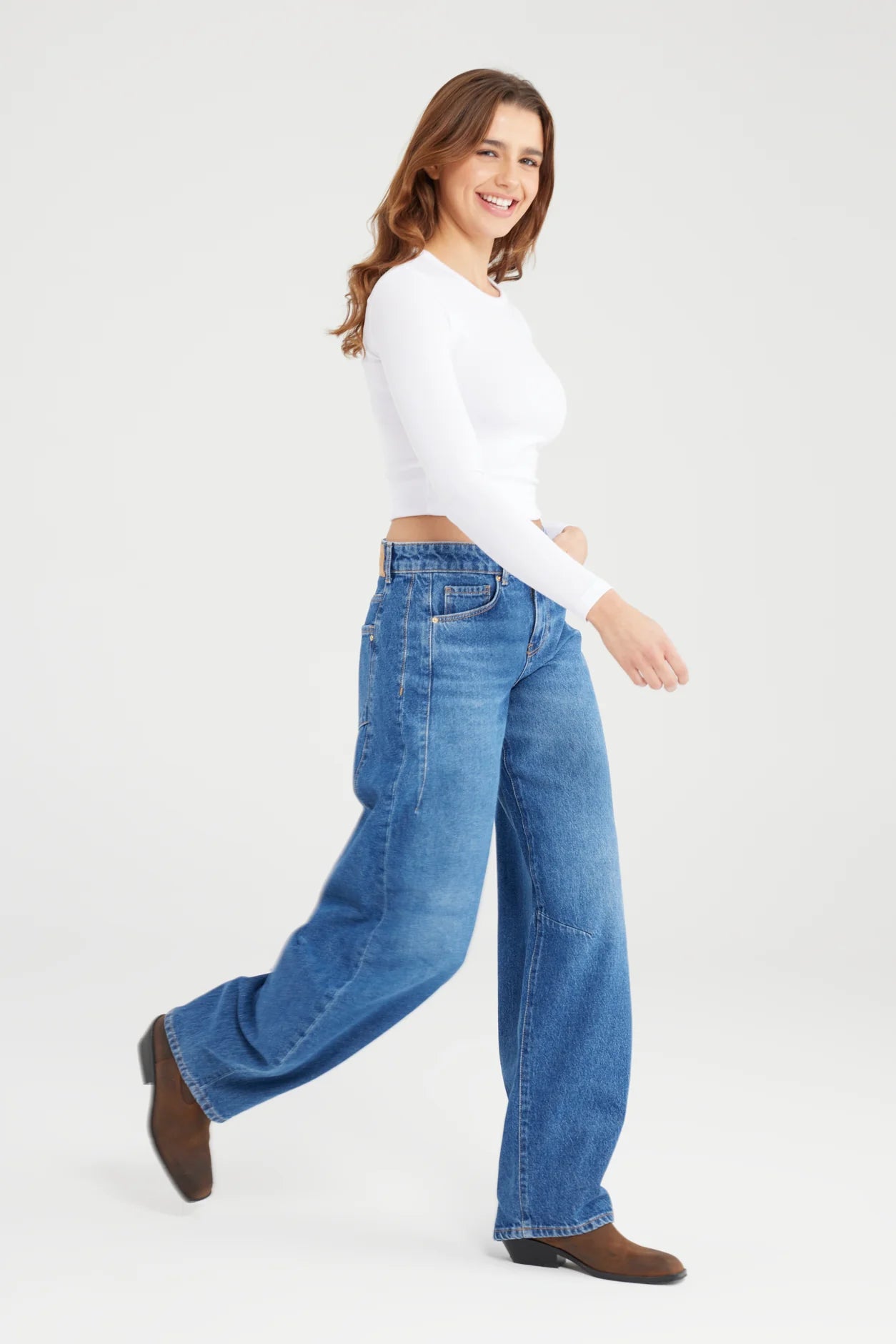 Jeans "Clara" medium blue