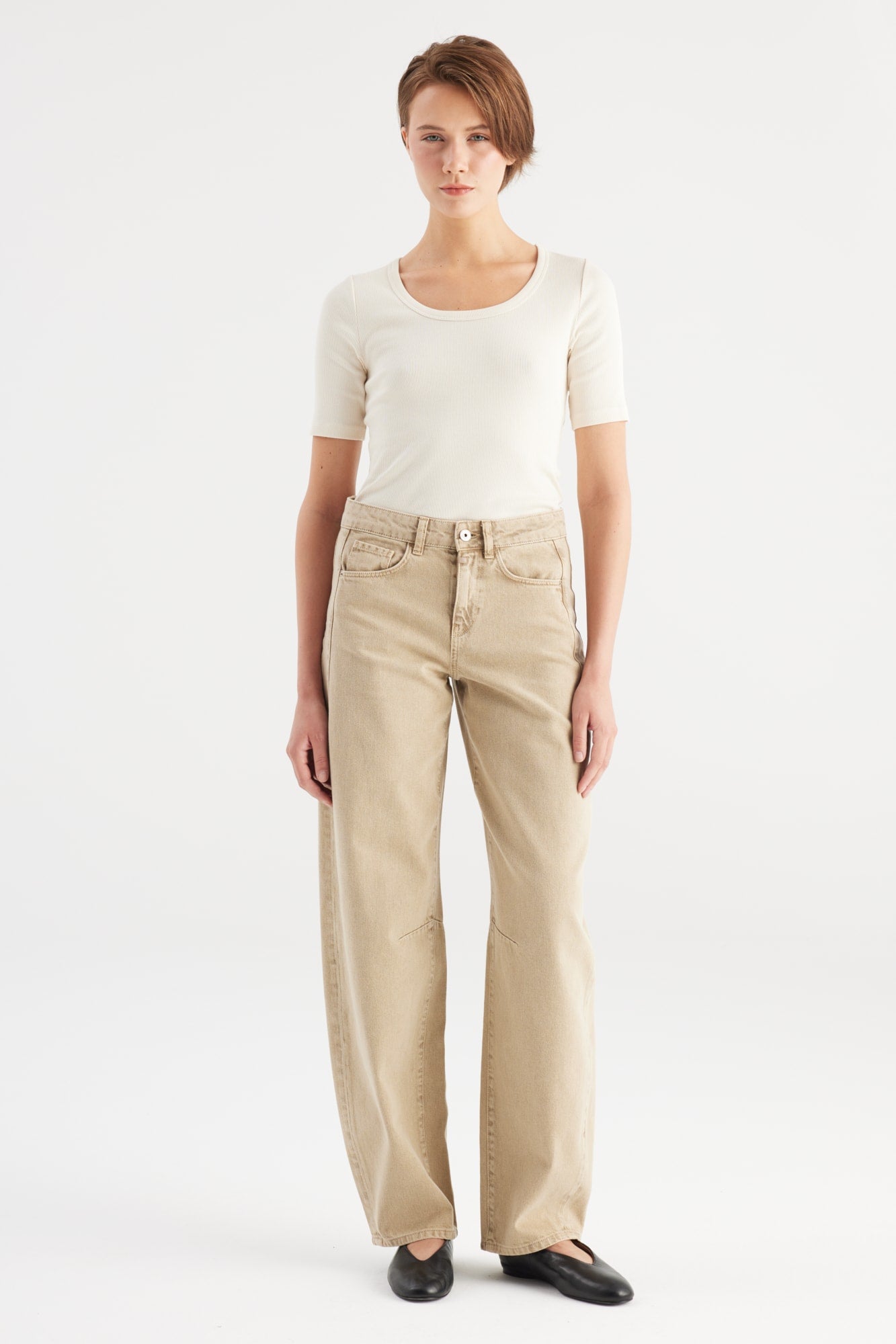 Jeans "Clara" latte - Dein Lieblingsladen Concept
