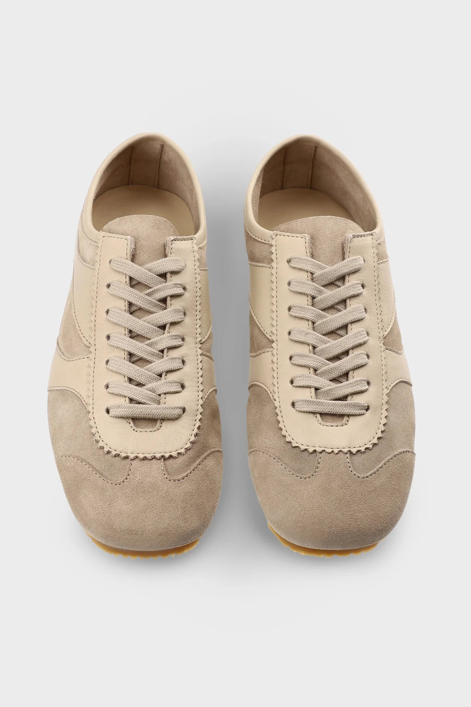 Sneaker Leather Mix CPH717 Sand