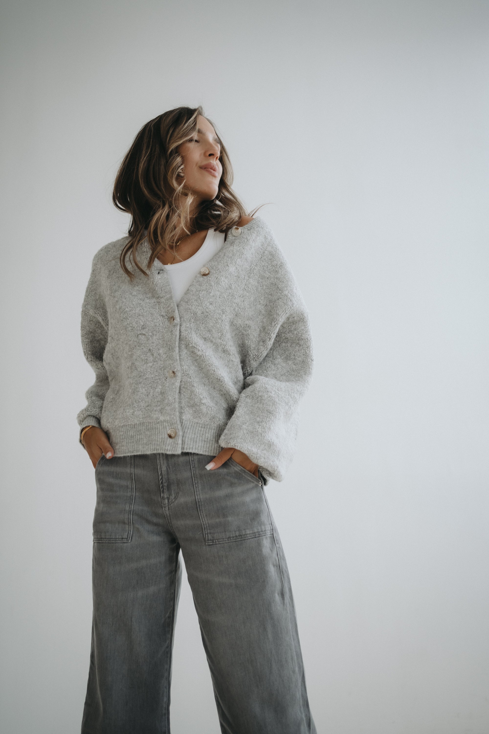 Teddyjacke „FenyaDLL“ grey