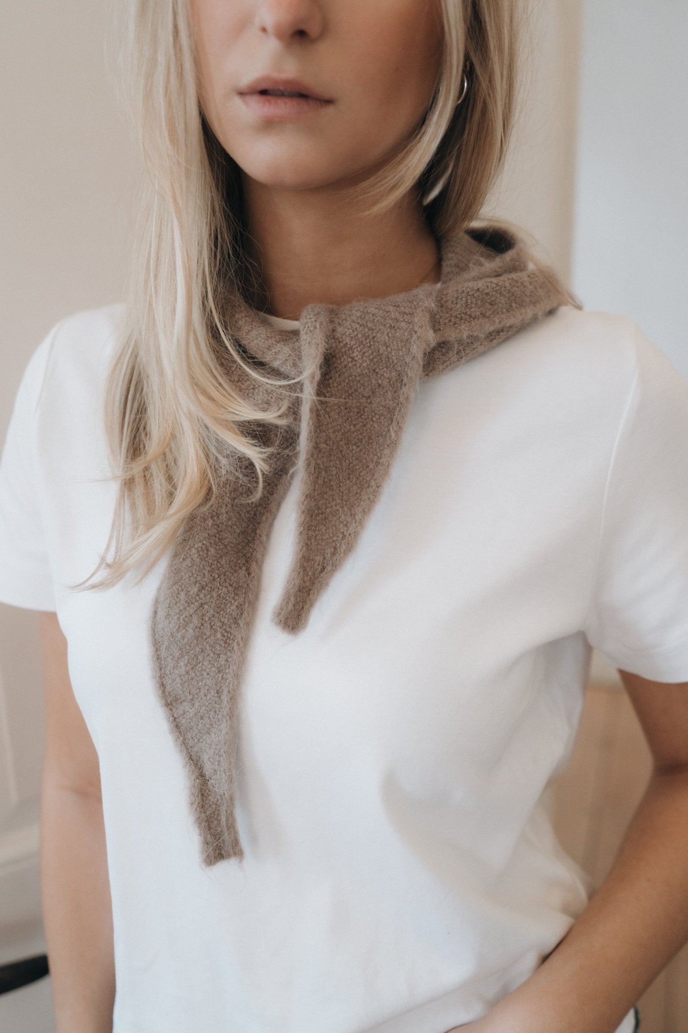 Dreieckstuch "SallyDLL" taupe - Dein Lieblingsladen Concept