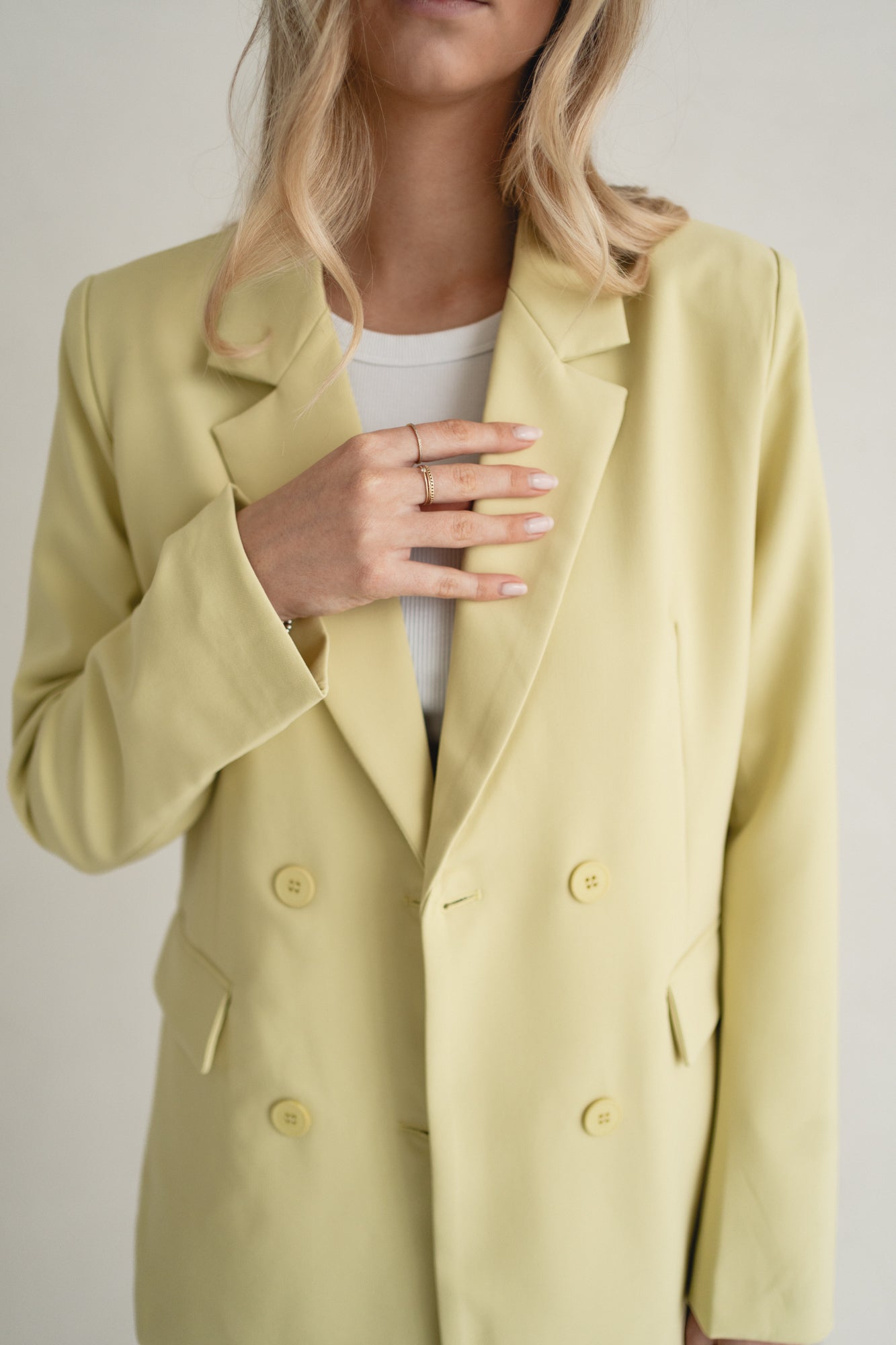 Blazer „CarolineDLL“ lemon
