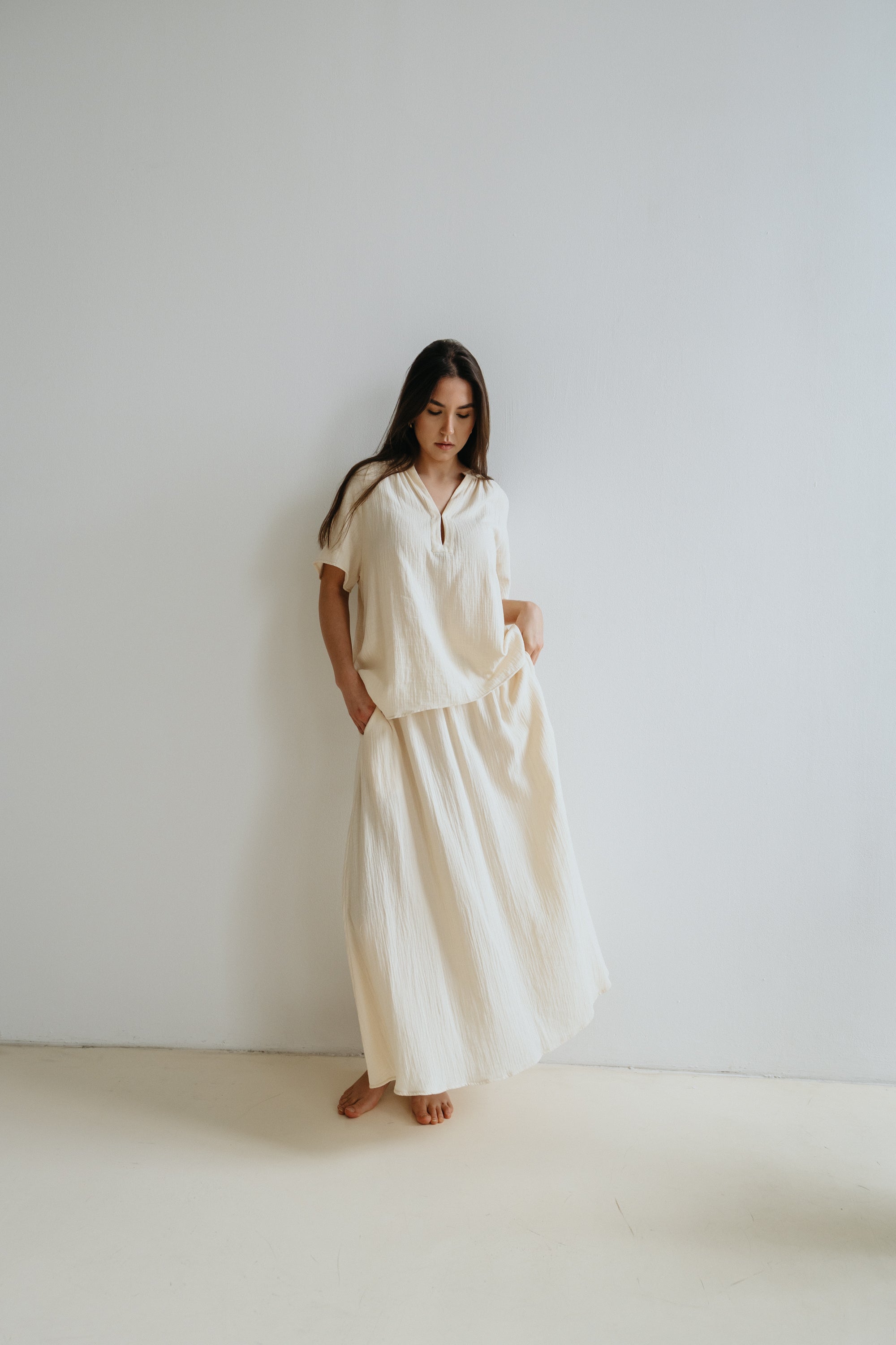 Musselinrock "LolaDLL" buttercream