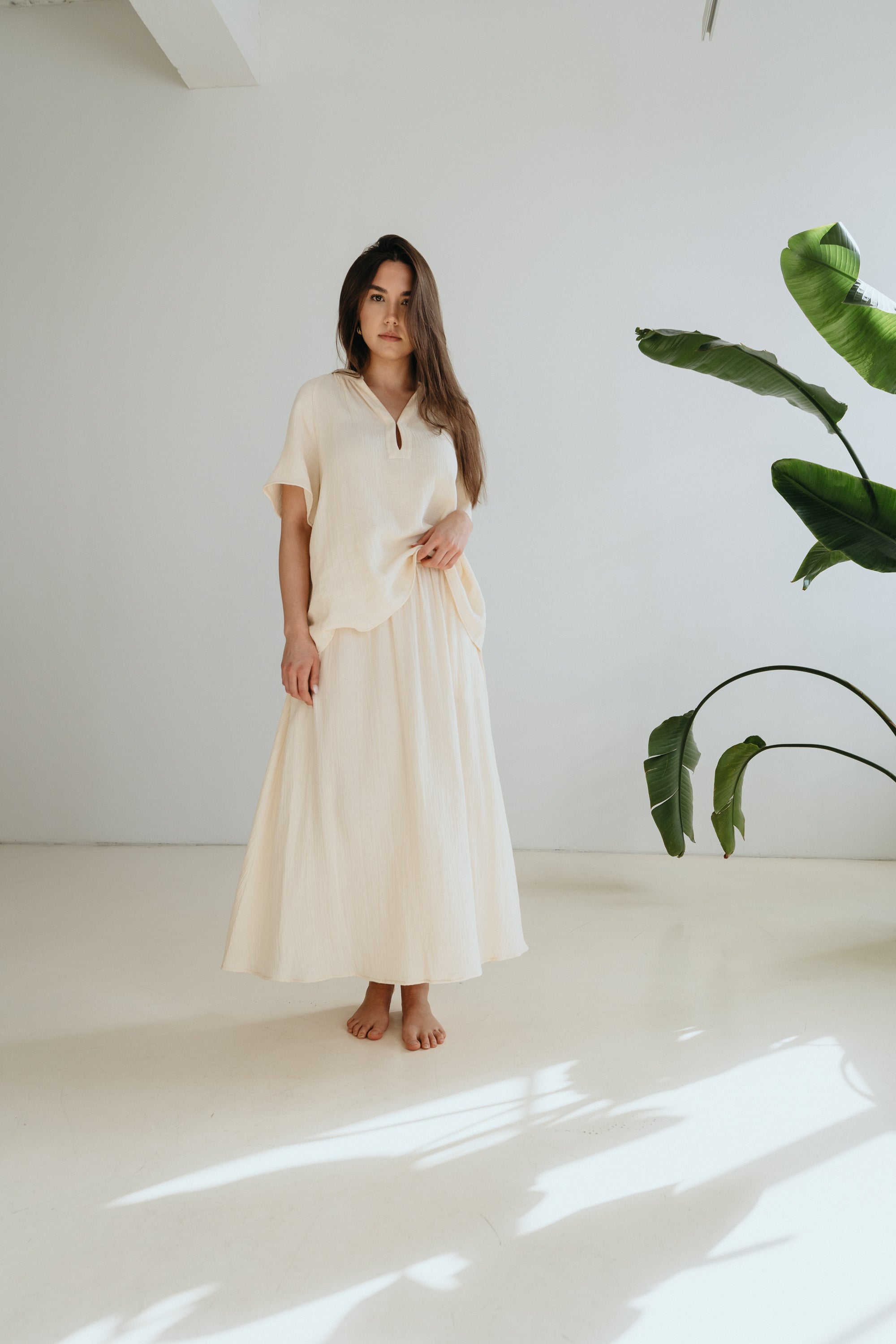 Musselinrock "LolaDLL" buttercream