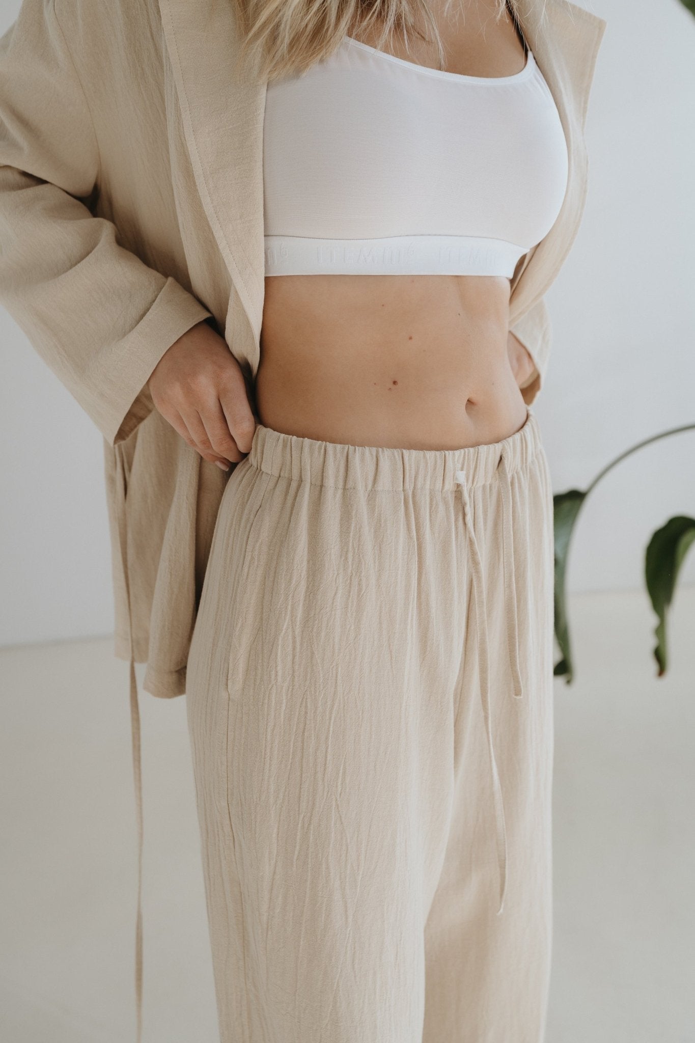 Hose "LeniDLL" sand - Dein Lieblingsladen Concept
