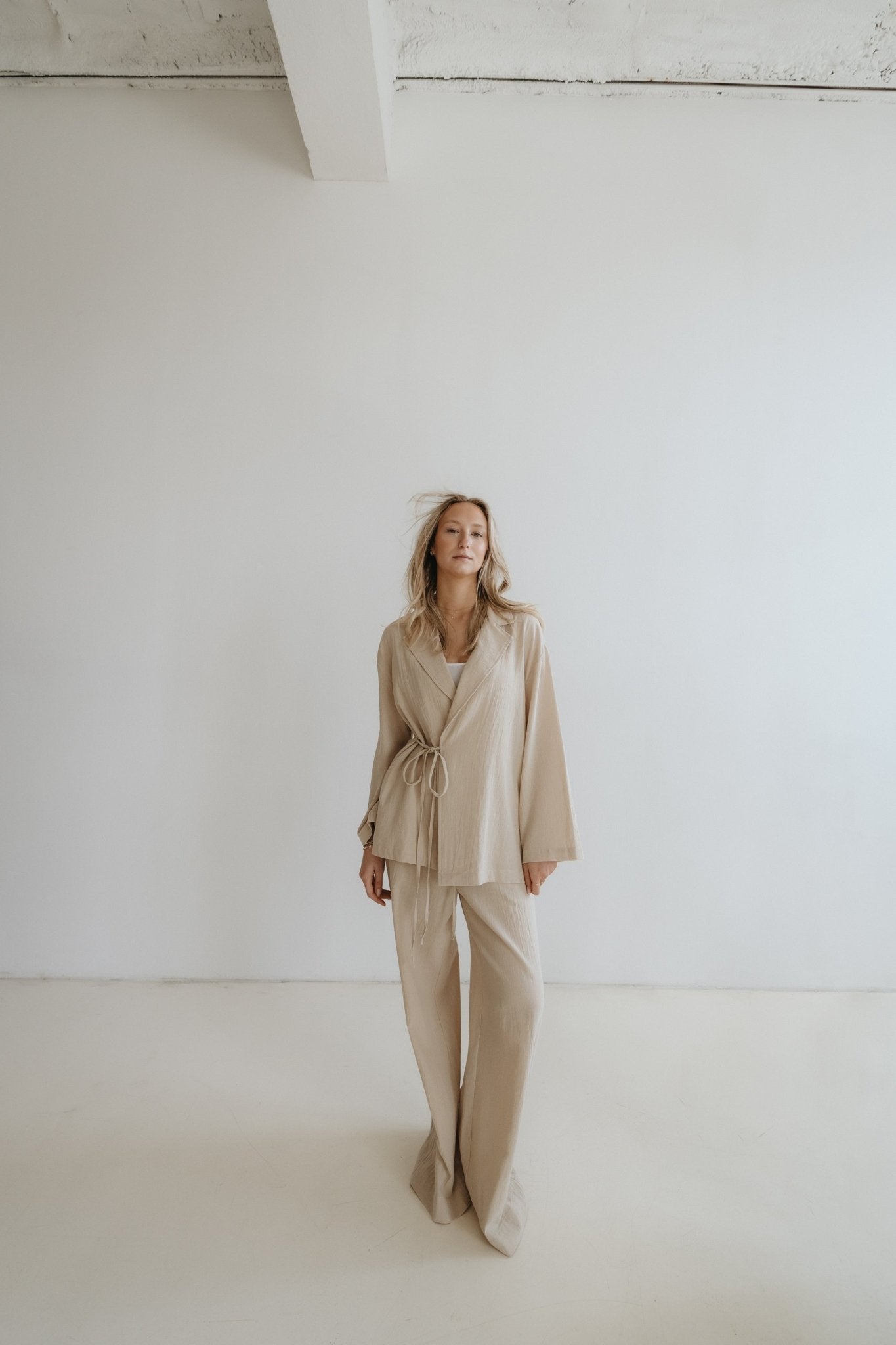 Wickelblazer "LanaDLL" sand - Dein Lieblingsladen Concept
