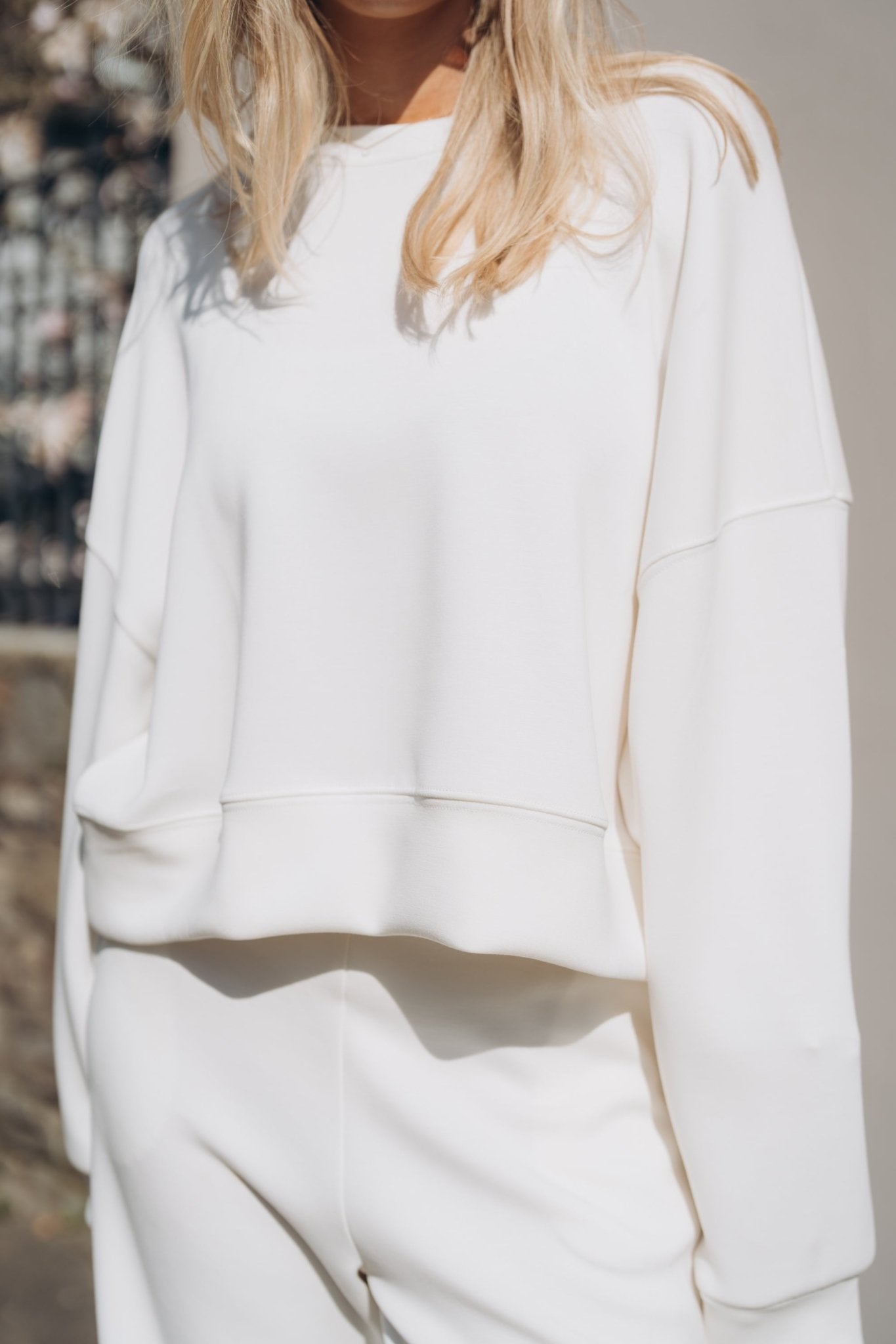 Modalsweater "LaraDLL" offwhite - Dein Lieblingsladen Concept