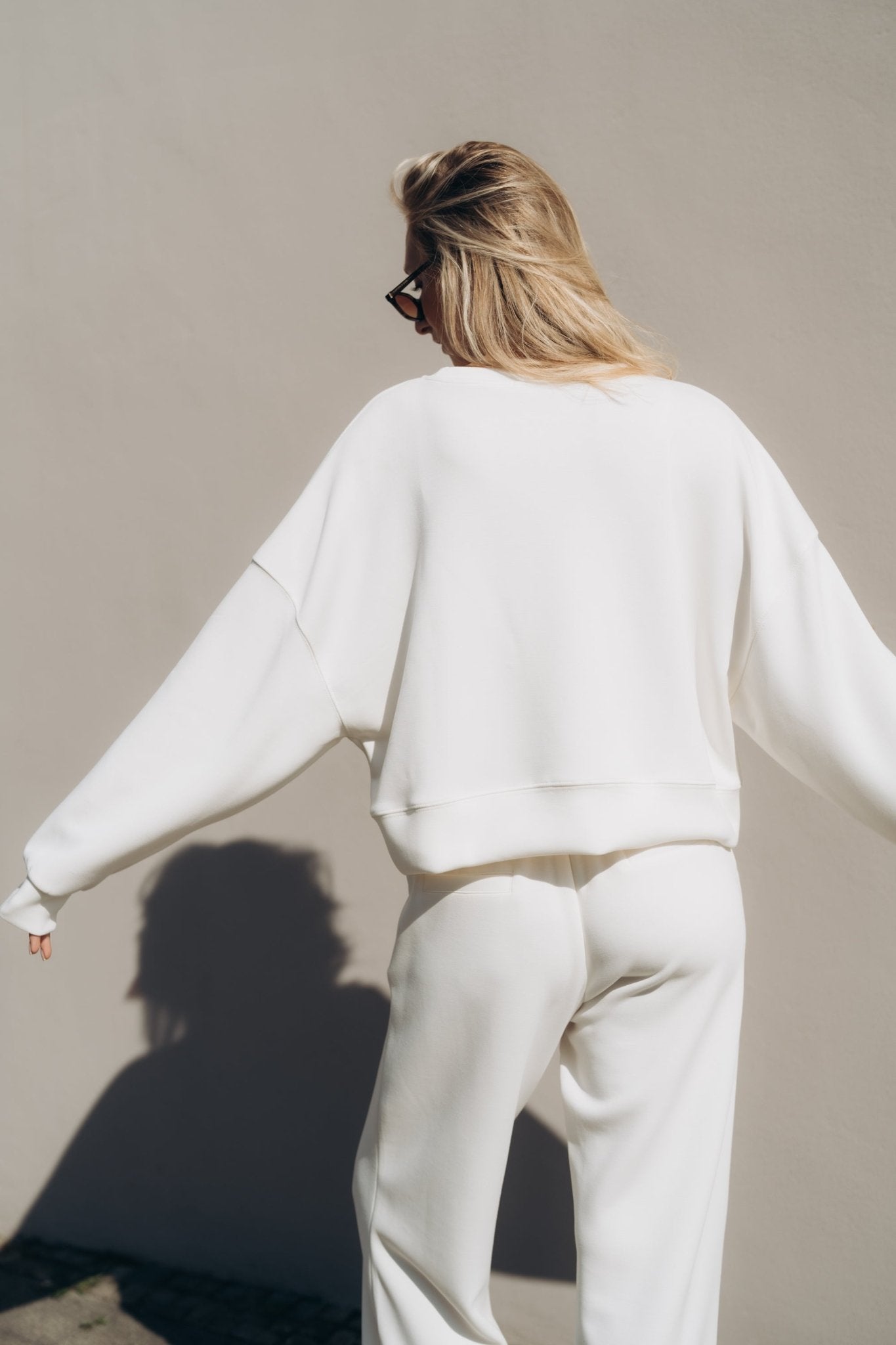 Modalsweater "LaraDLL" offwhite - Dein Lieblingsladen Concept