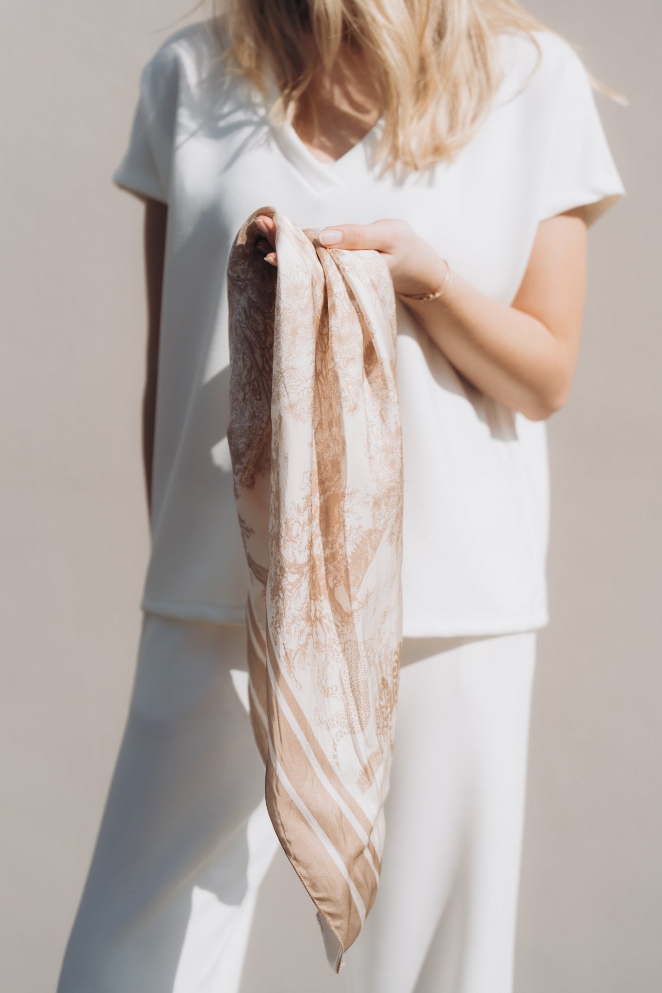 Tuch "LoreenDLL" beige - Dein Lieblingsladen Concept