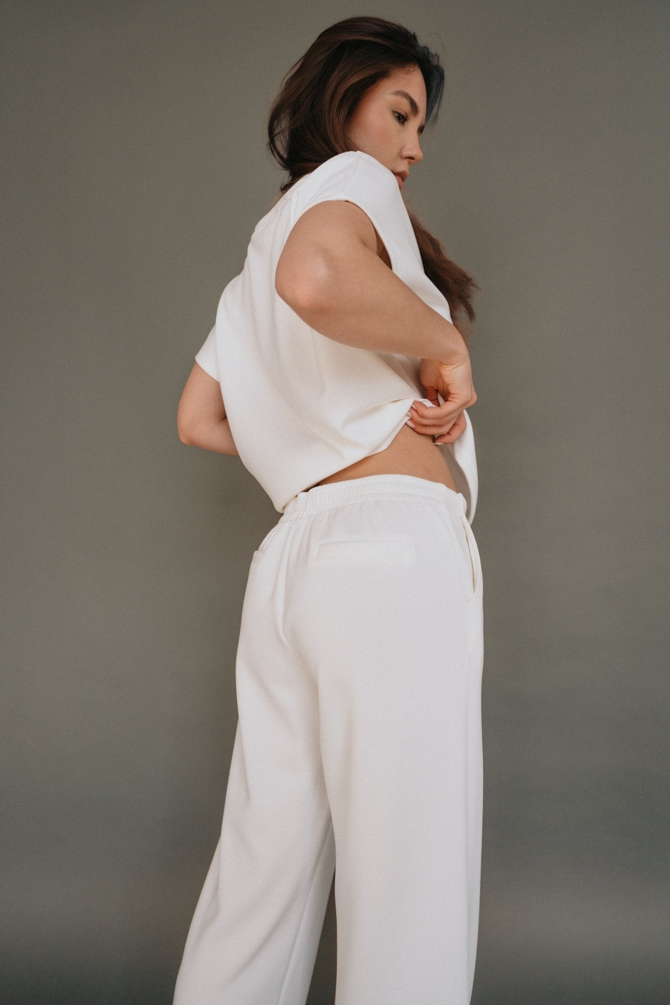 Modalhose "LiviaDLL" offwhite - Dein Lieblingsladen Concept