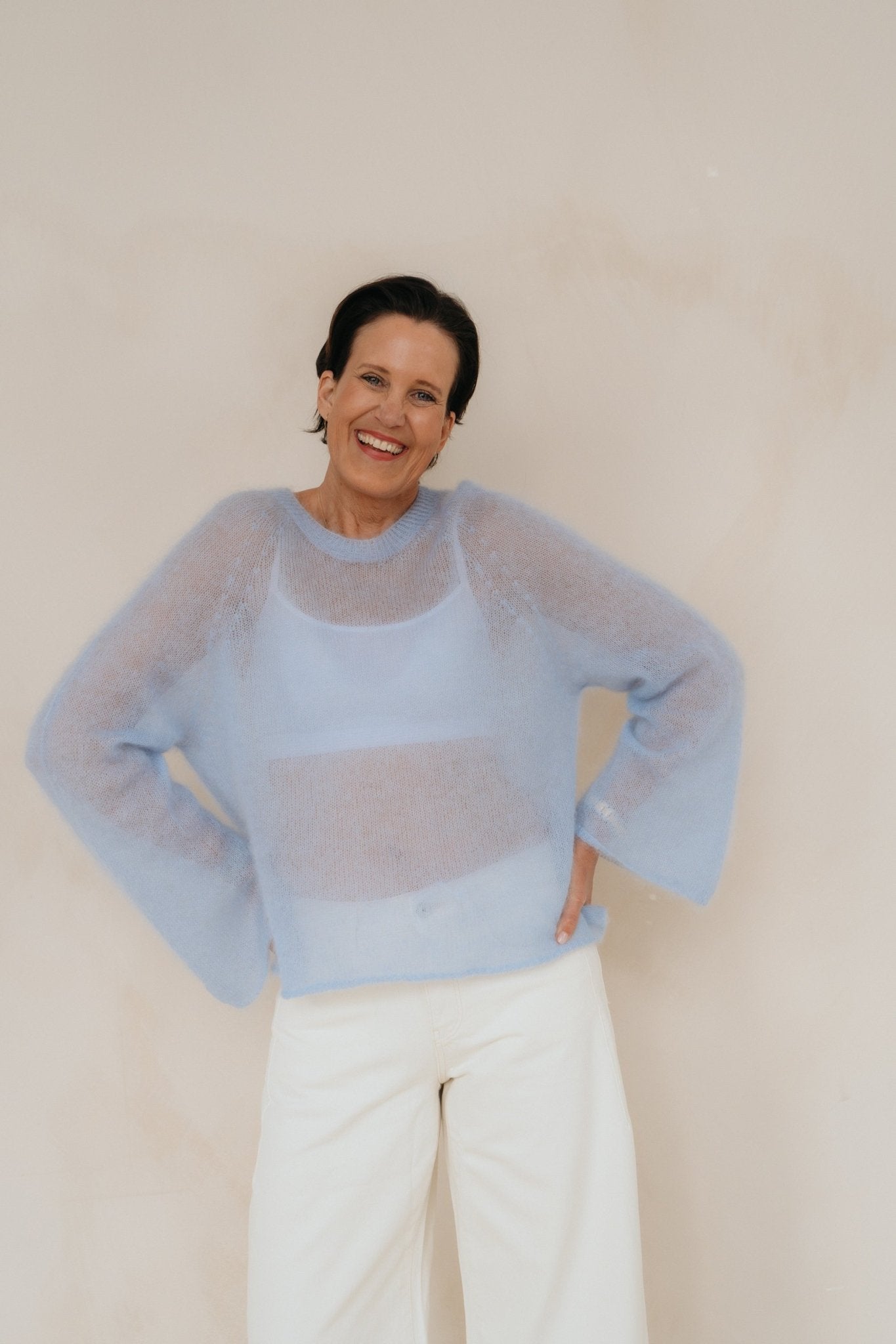 Pullover "SumiDLL" light blue - Dein Lieblingsladen Concept