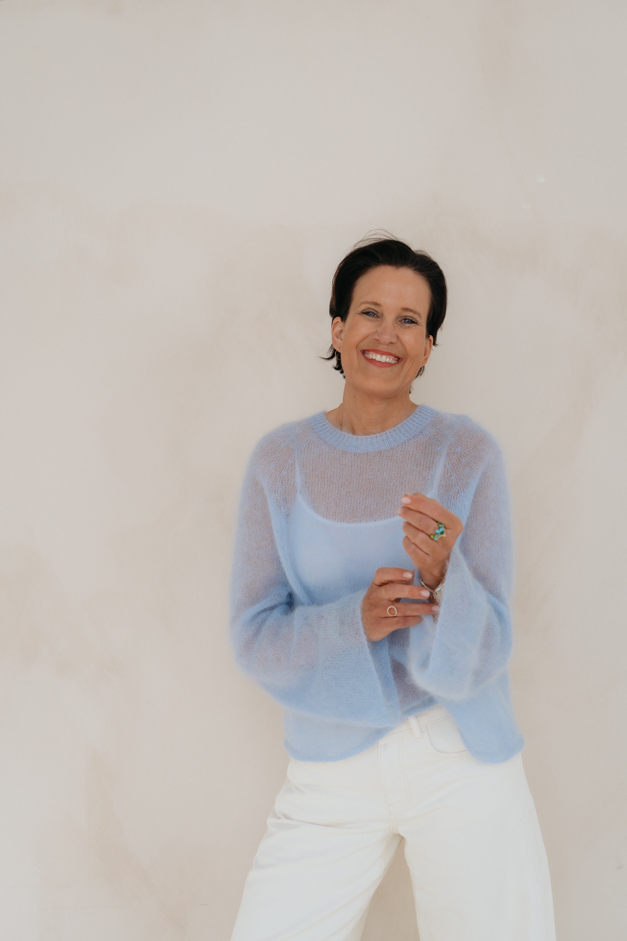 Pullover "SumiDLL" light blue