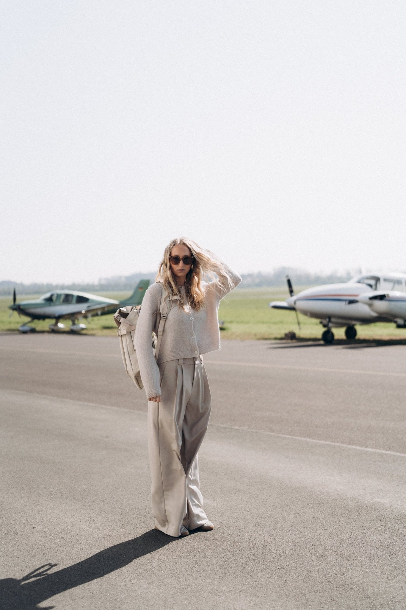 Cardigan „AlfaDLL“ light taupe - Dein Lieblingsladen Concept