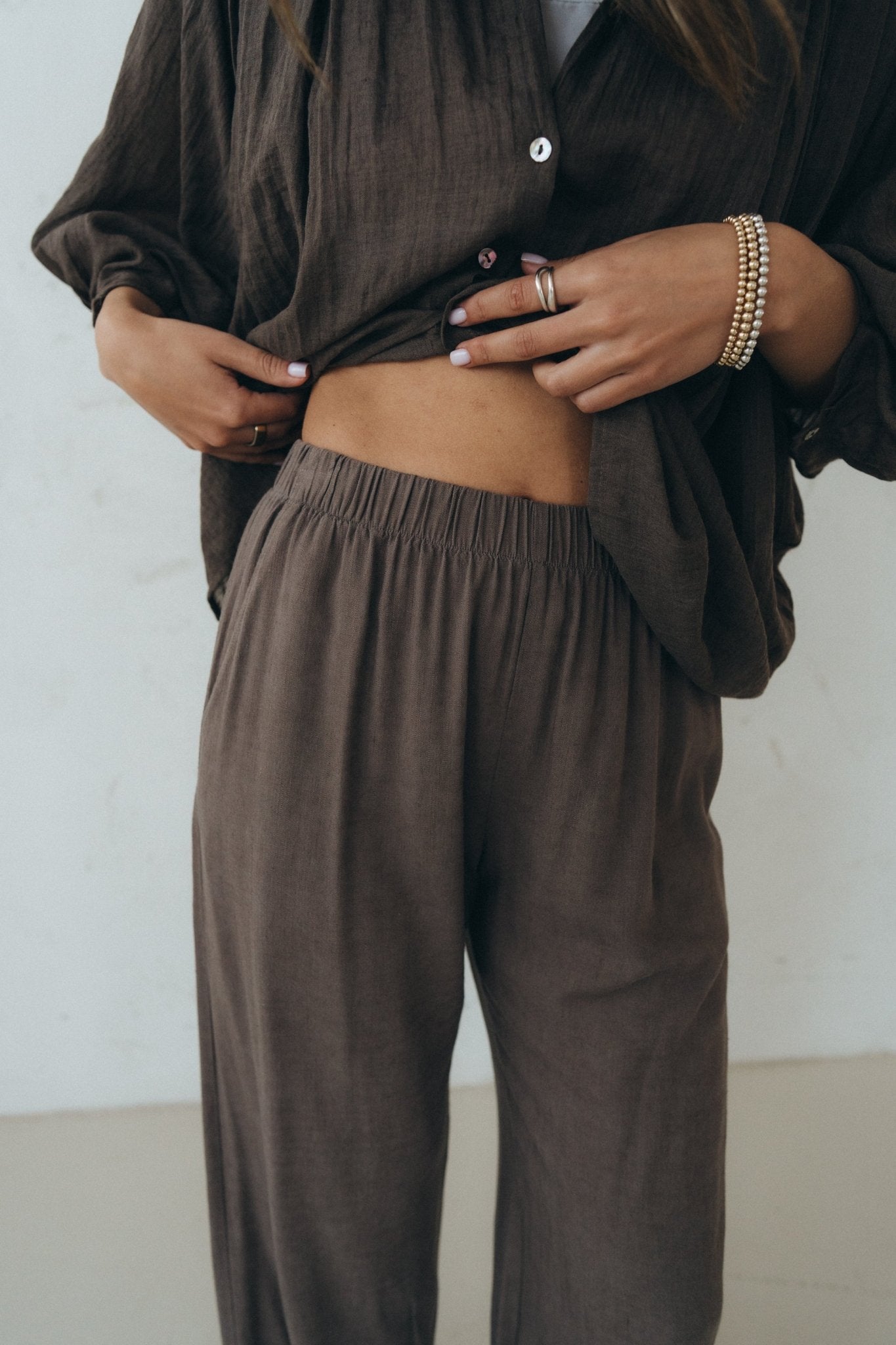 Hose "ViolaDLL" brown - Dein Lieblingsladen Concept