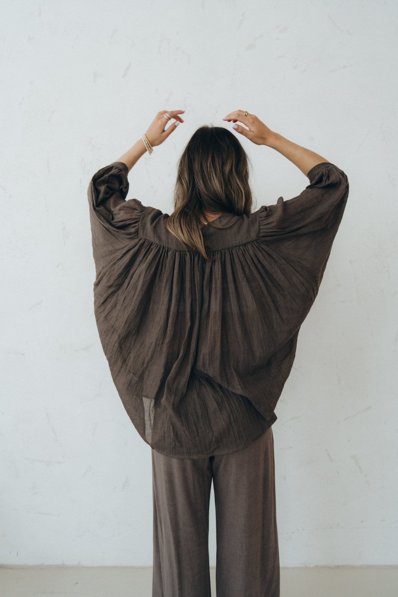 Bluse "VeloraDLL" brown - Dein Lieblingsladen Concept