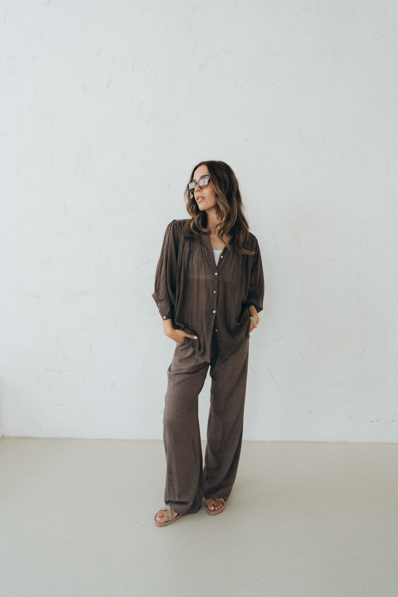 Hose "ViolaDLL" brown - Dein Lieblingsladen Concept