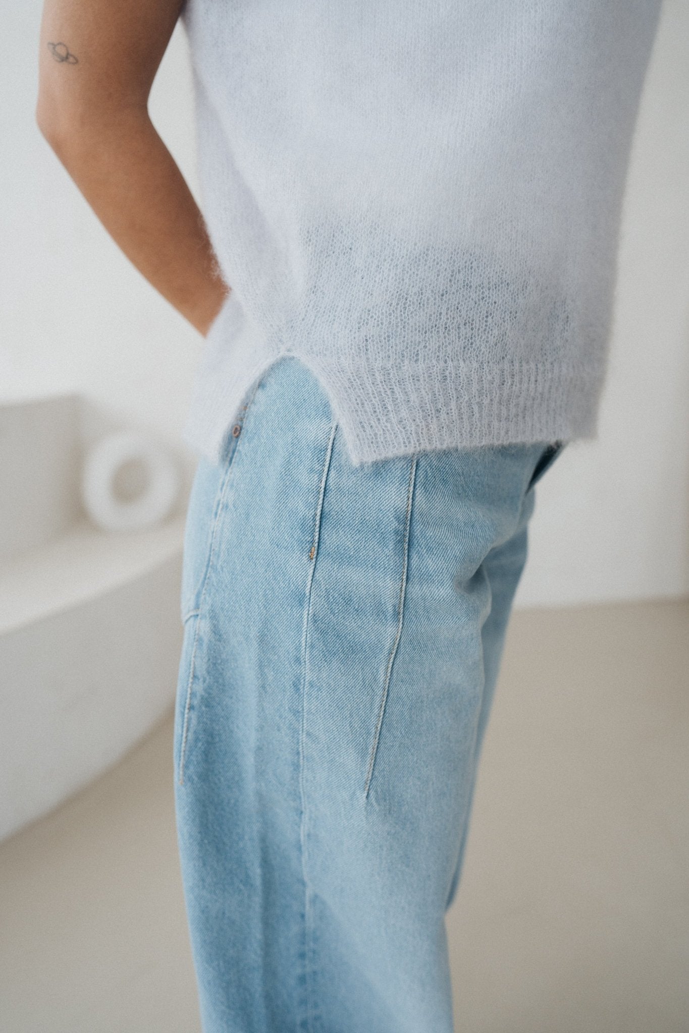 Pullunder "VaeliaDLL" light blue/lilac - Dein Lieblingsladen Concept