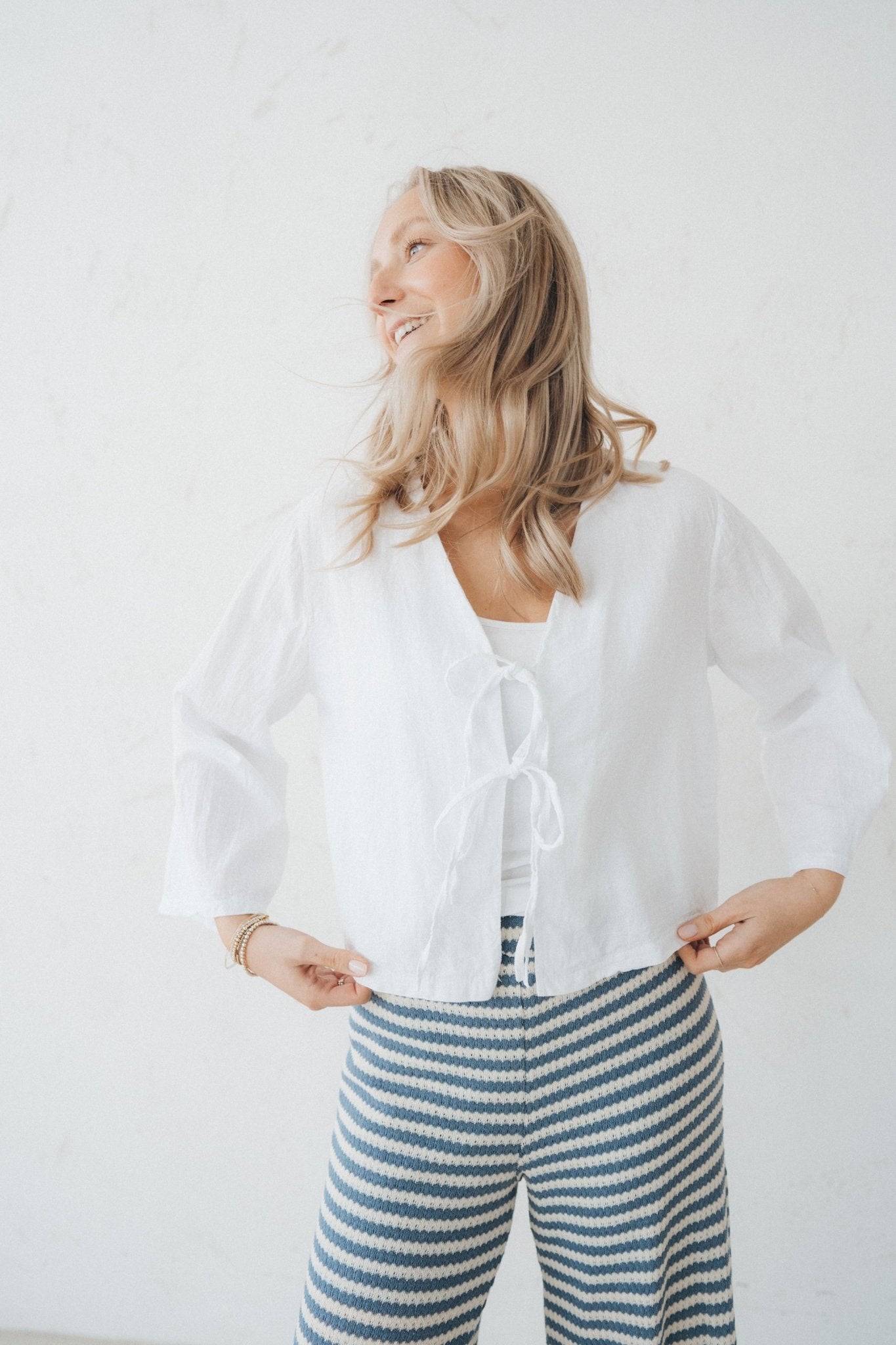 Bluse "SoleilDLL“ white - Dein Lieblingsladen Concept
