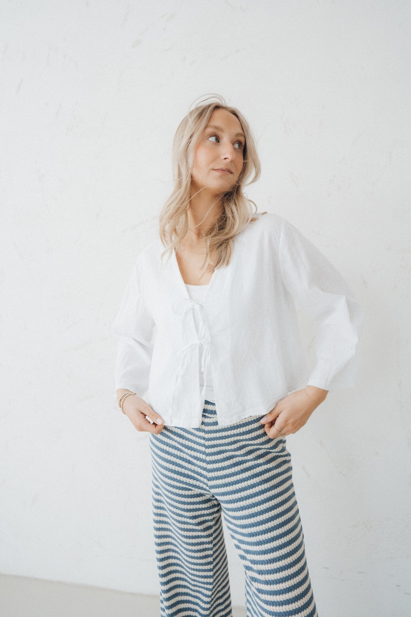 Bluse "SoleilDLL“ white - Dein Lieblingsladen Concept