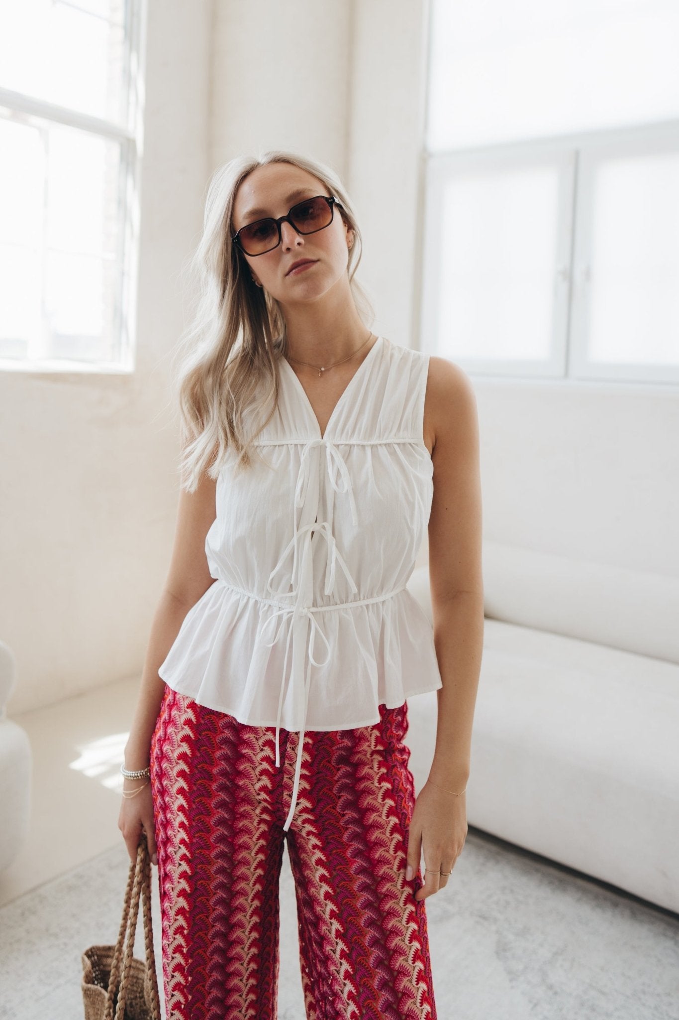 Top "ViviaDLL" white - Dein Lieblingsladen Concept