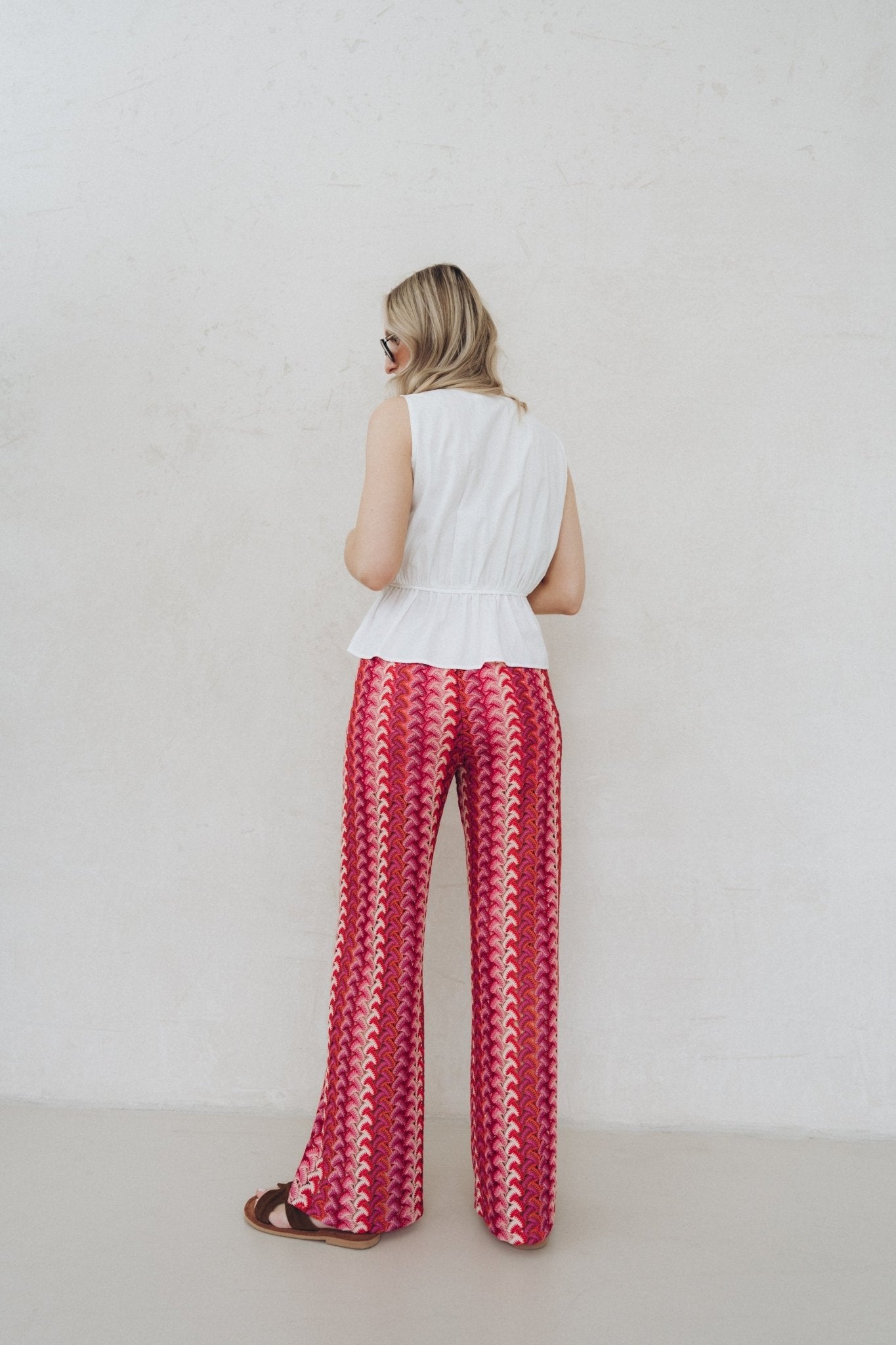 Hose "LouDLL" colorful pink - Dein Lieblingsladen Concept