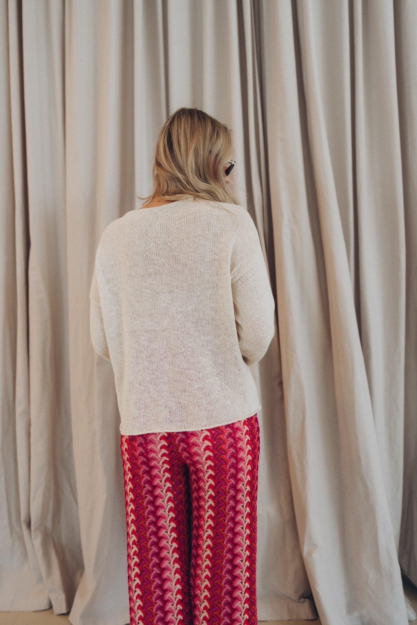 Feinstrickpullover "ValessaDLL" sand - Dein Lieblingsladen Concept