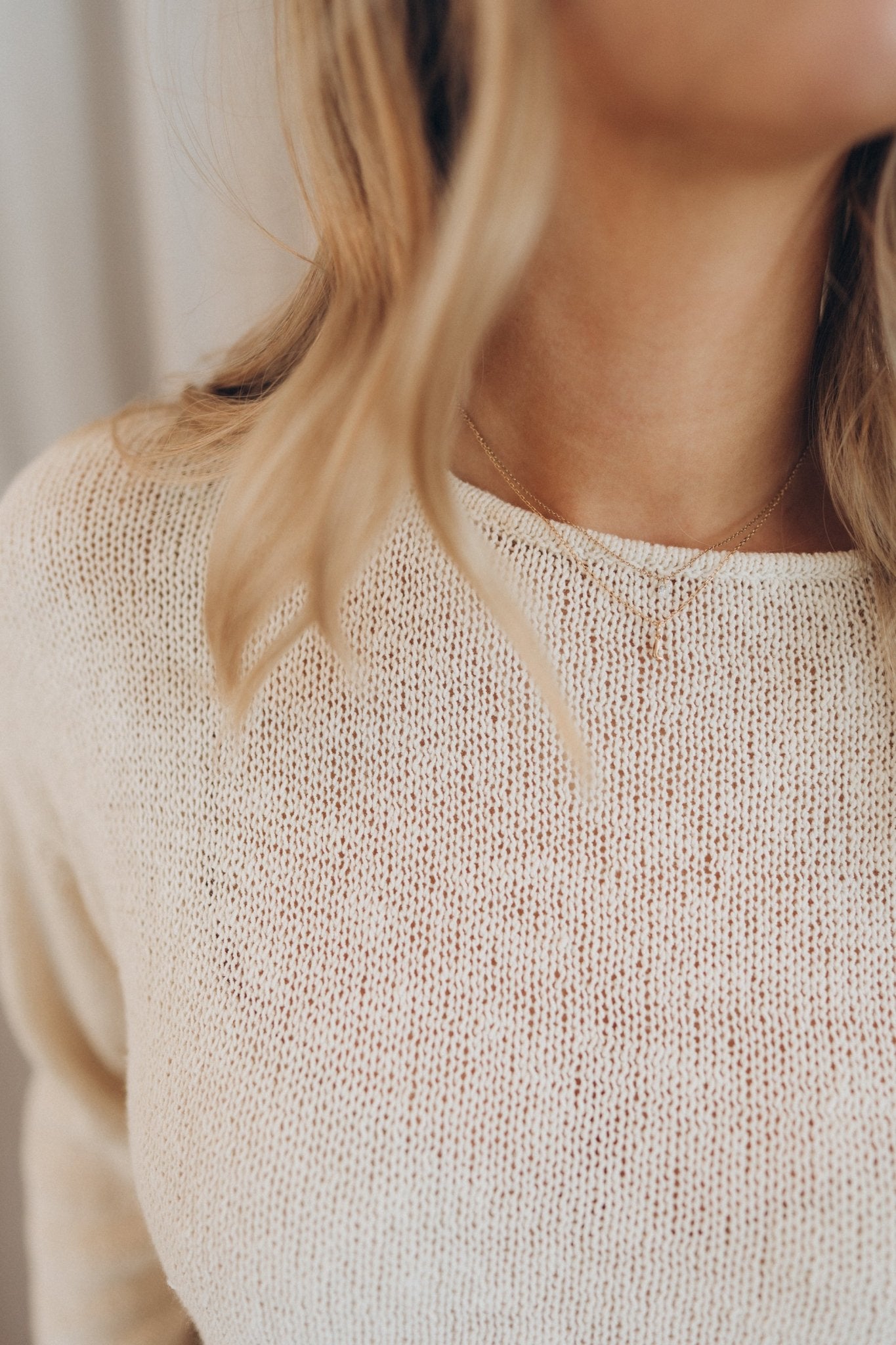 Feinstrickpullover "ValessaDLL" sand - Dein Lieblingsladen Concept