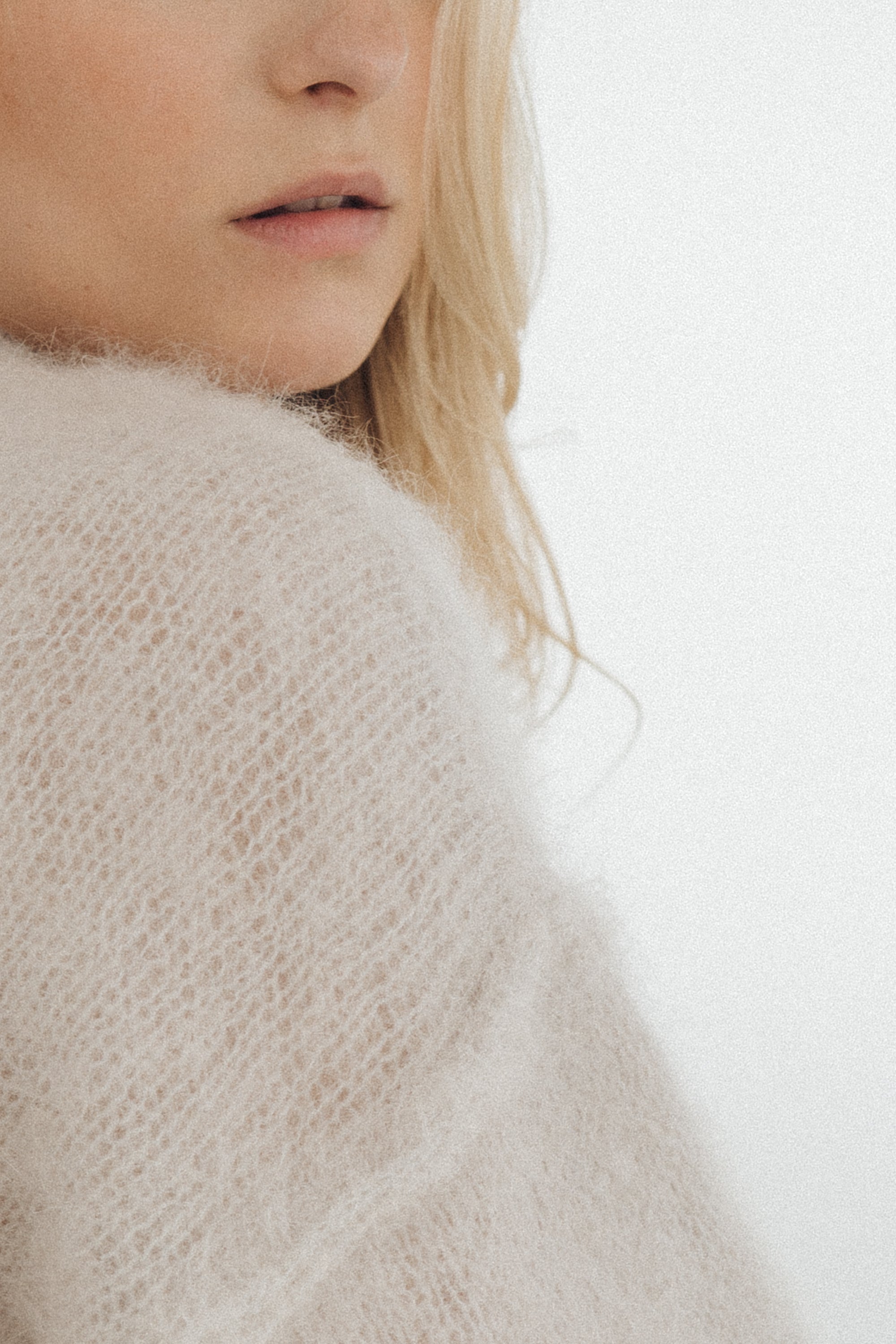 Pullover "NylaDLL" light grey