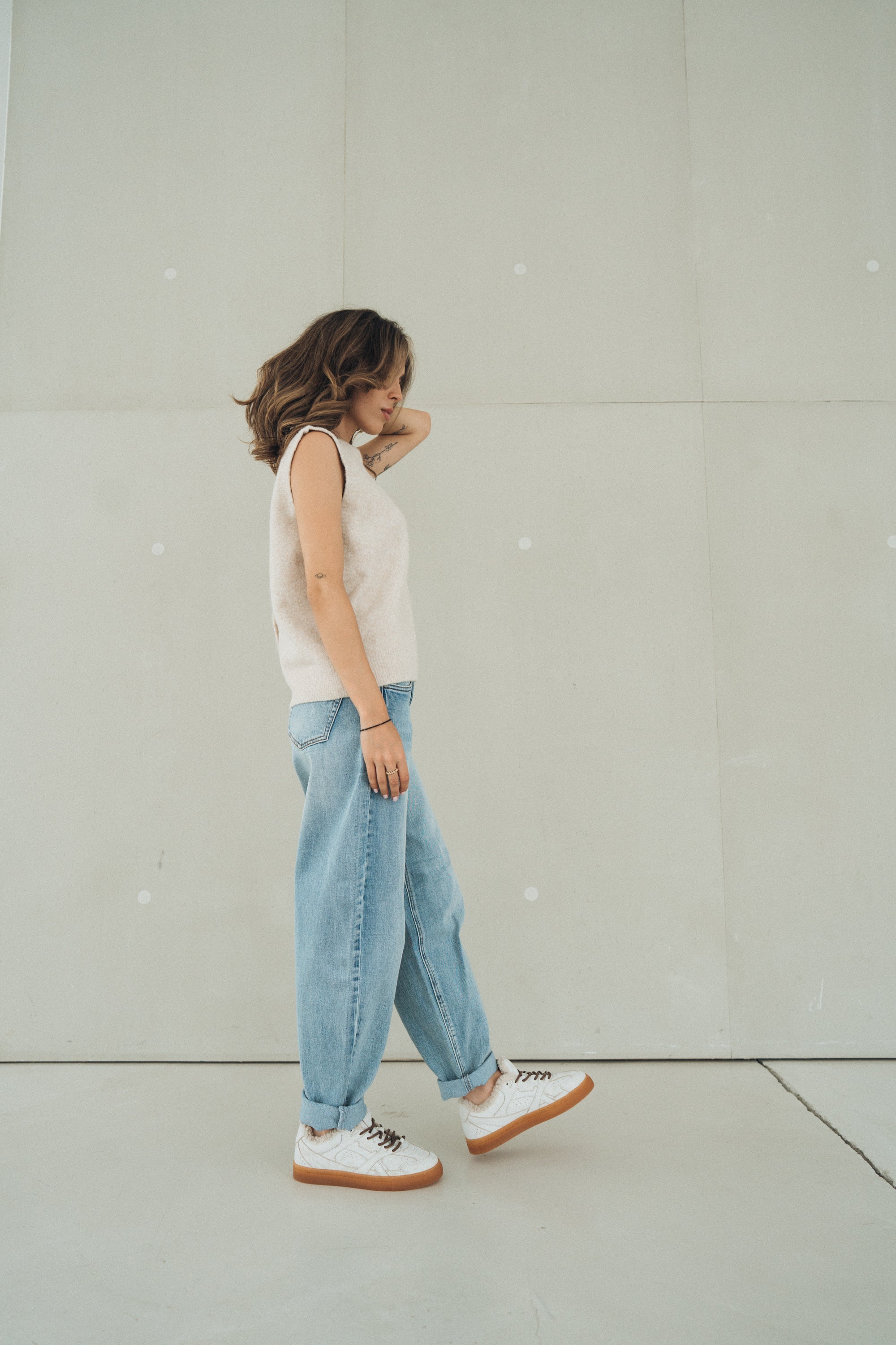 Pullunder "NellaDLL" beige
