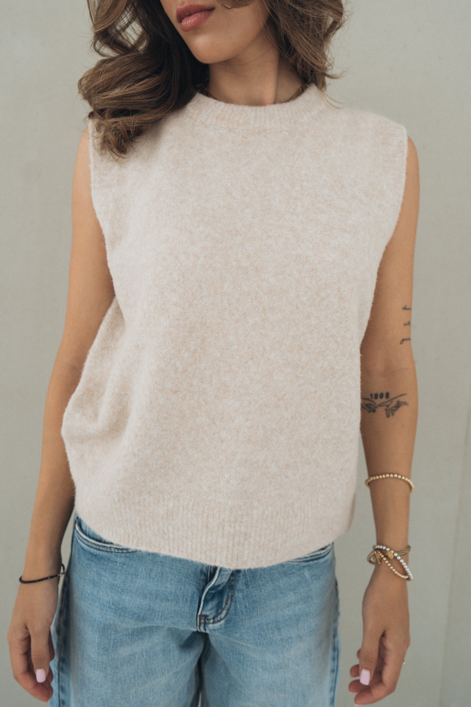 Pullunder "NellaDLL" beige