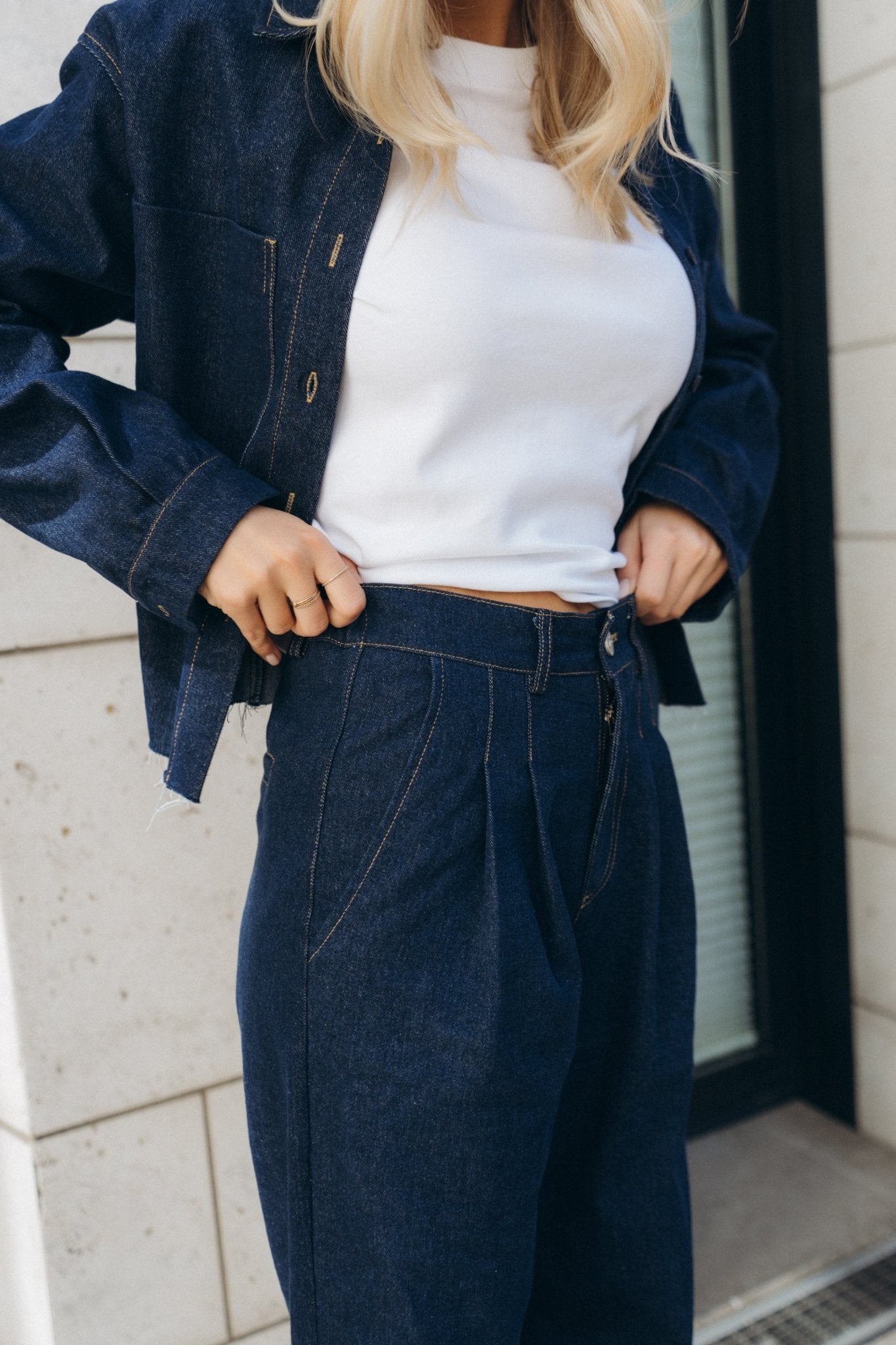 Jeans "NeeaDLL" dark jeansblue - Dein Lieblingsladen Concept