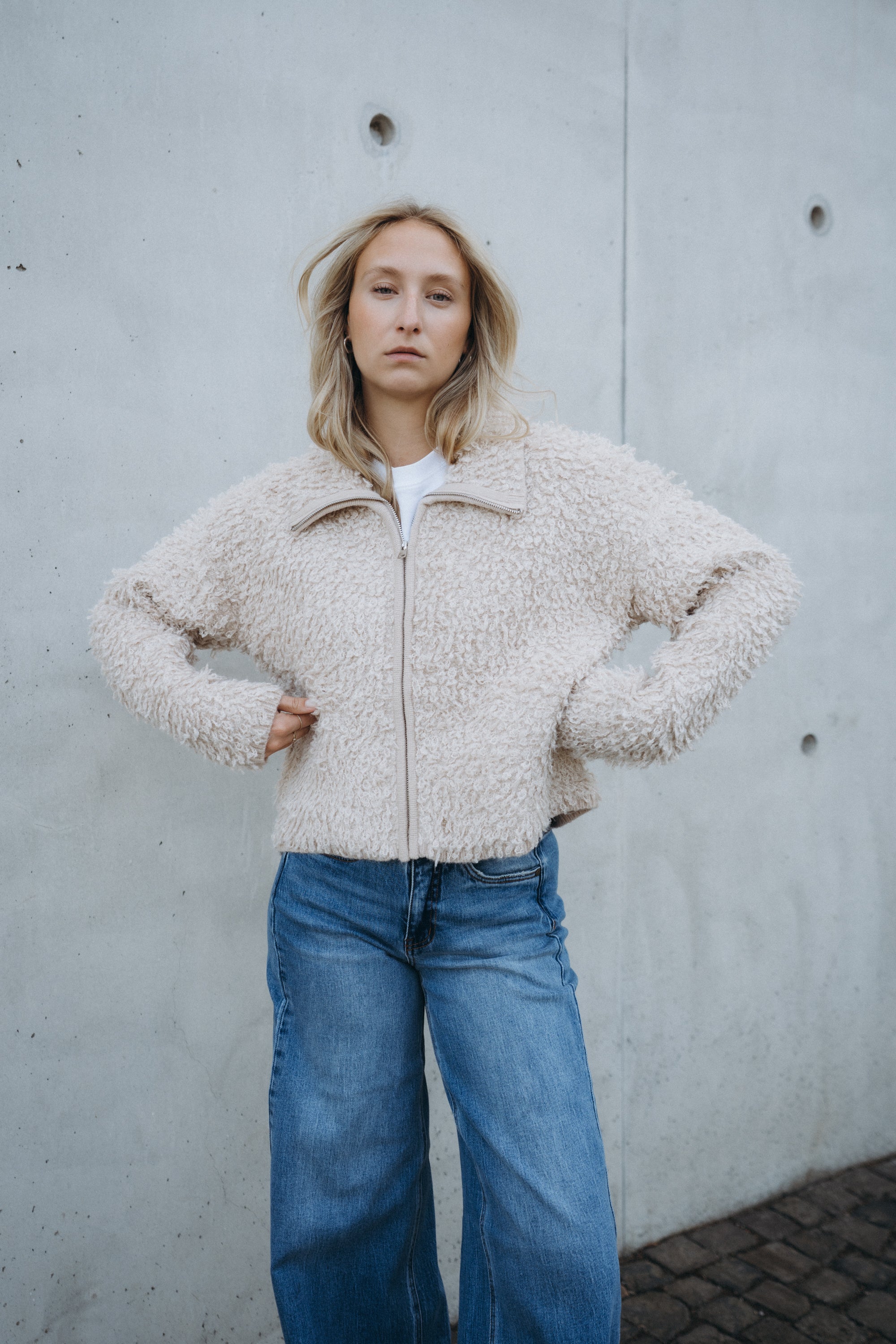 Zotteljacke "NaokoDLL" sand