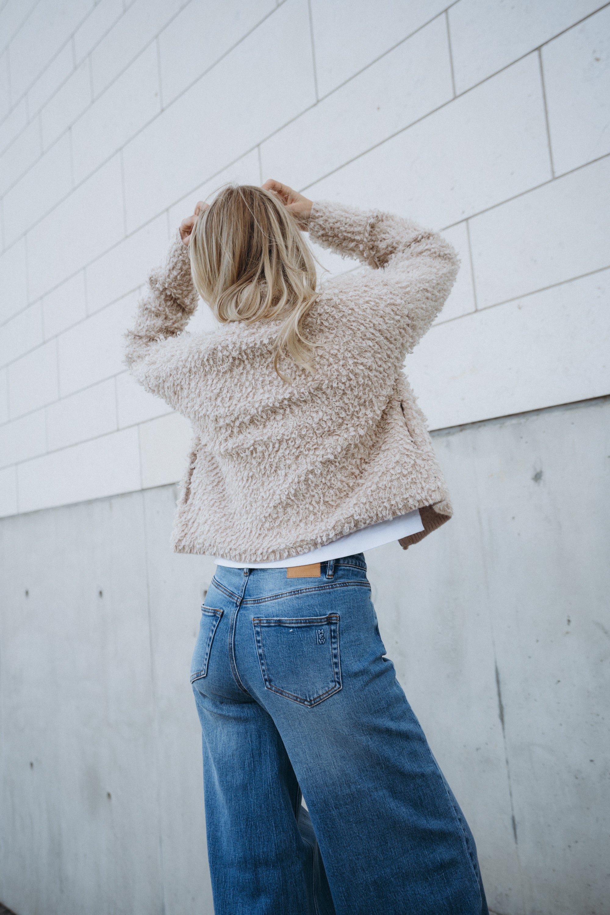 Zotteljacke "NaokoDLL" sand