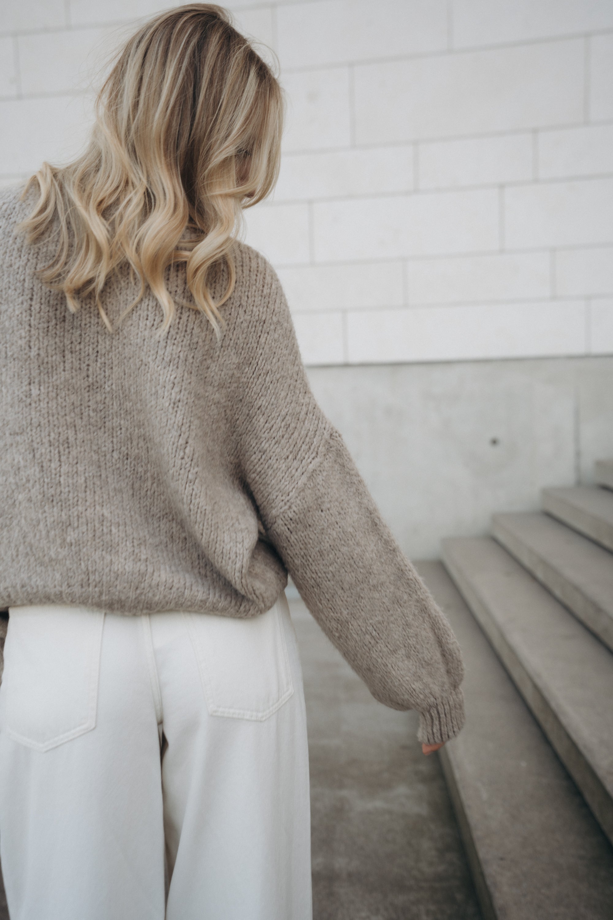 Pullover „WikaDLL“ taupe