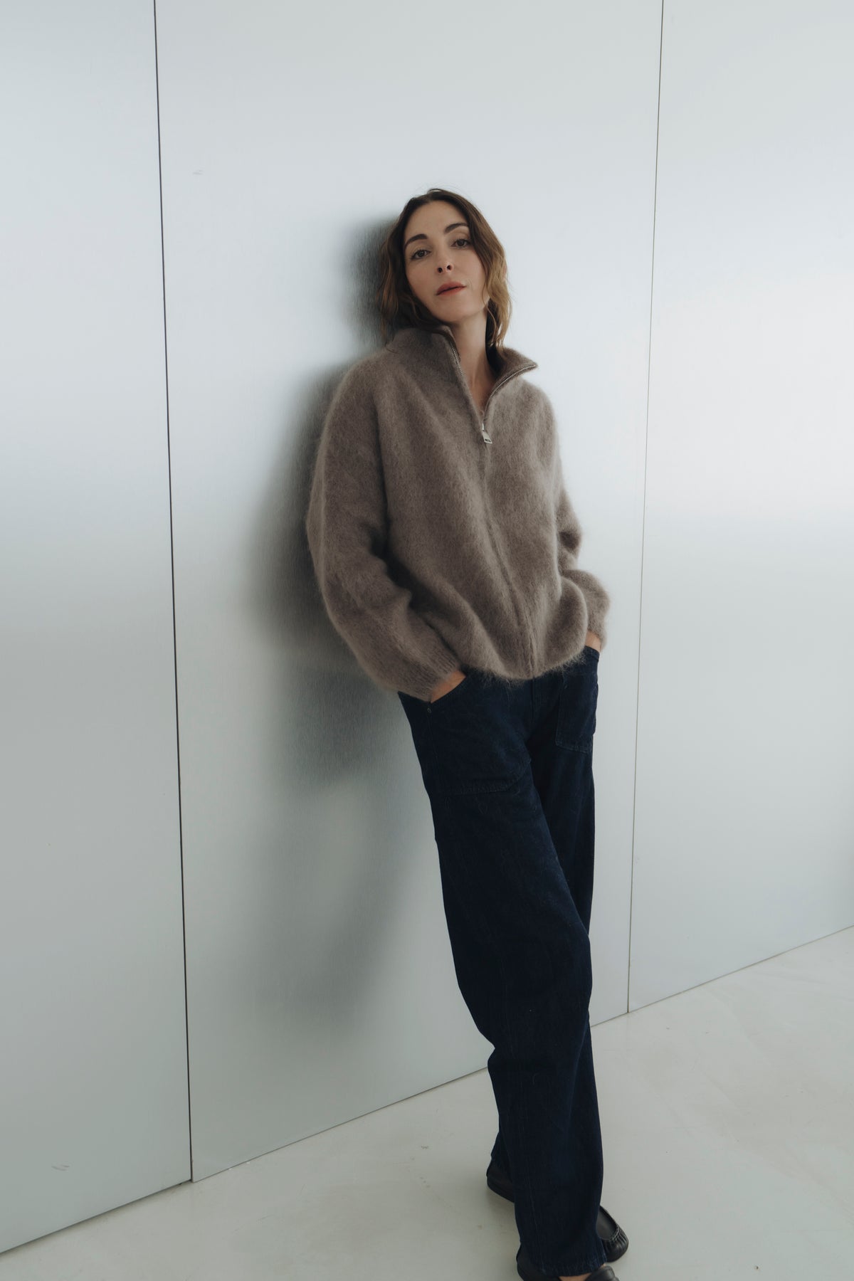 Strickjacke "MayraDLL" taupe