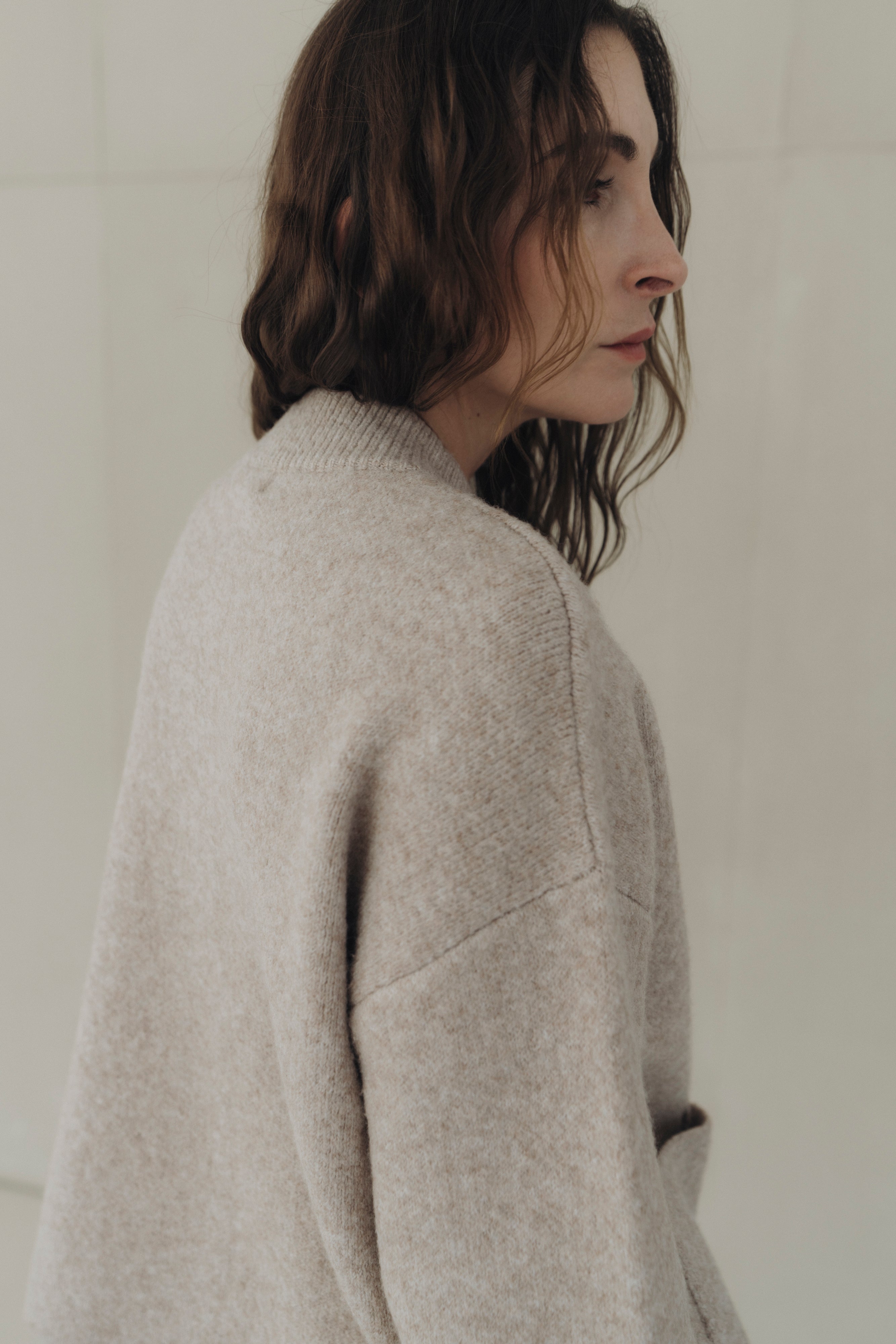 Strickjacke "MarisaDLL" light taupe