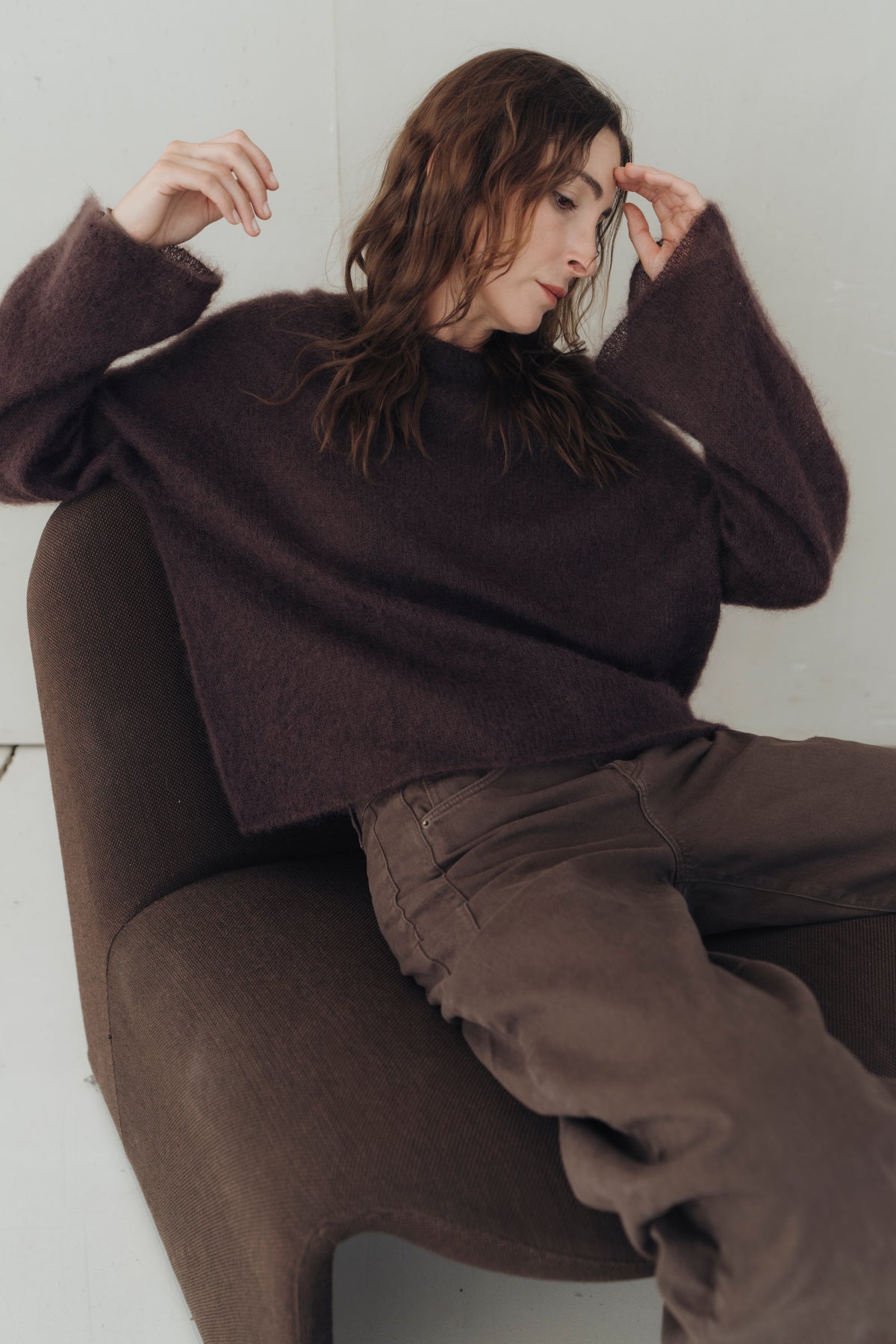 Pullover "SumiDLL" dark brown