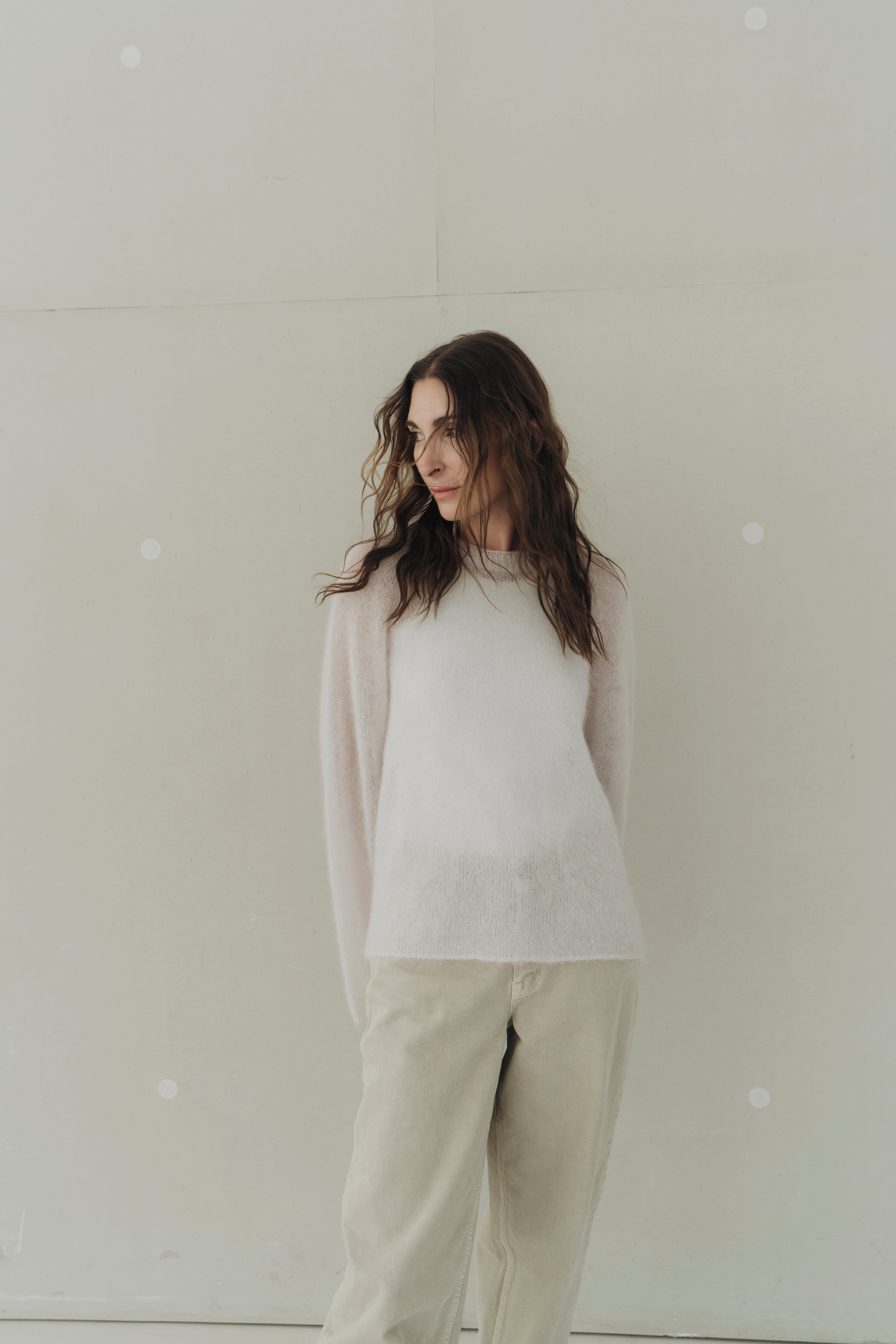 Pullover "SumiDLL" light stone