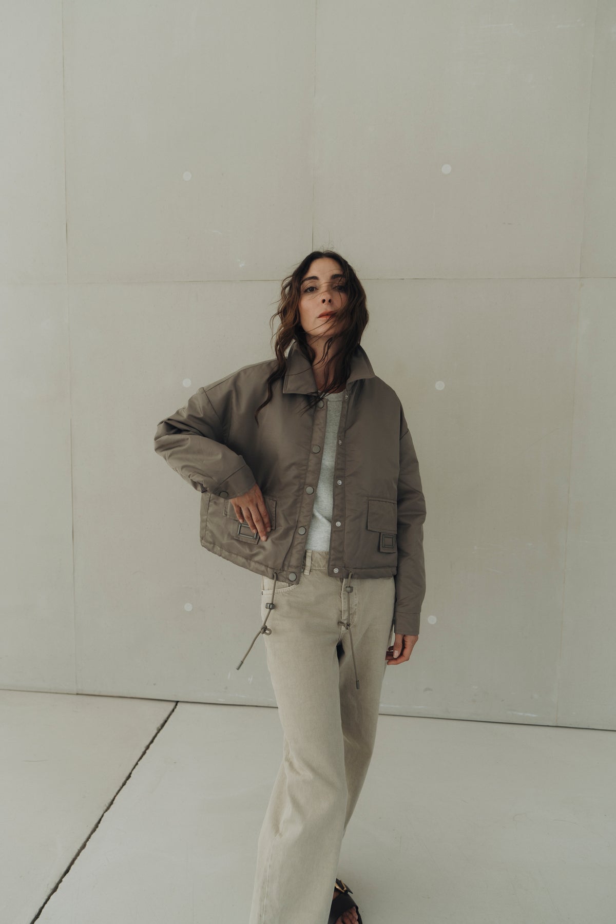 Jacke "NaneDLL" taupe