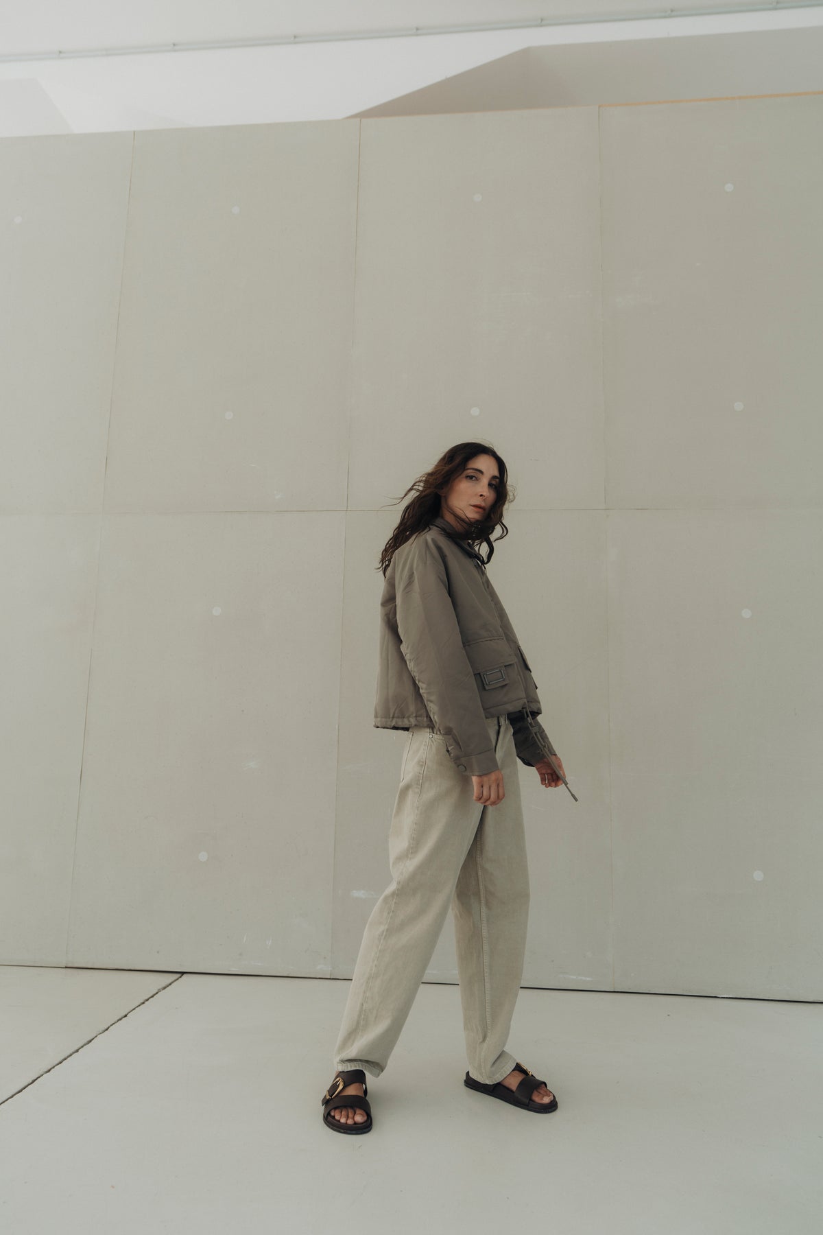 Jacke "NaneDLL" taupe