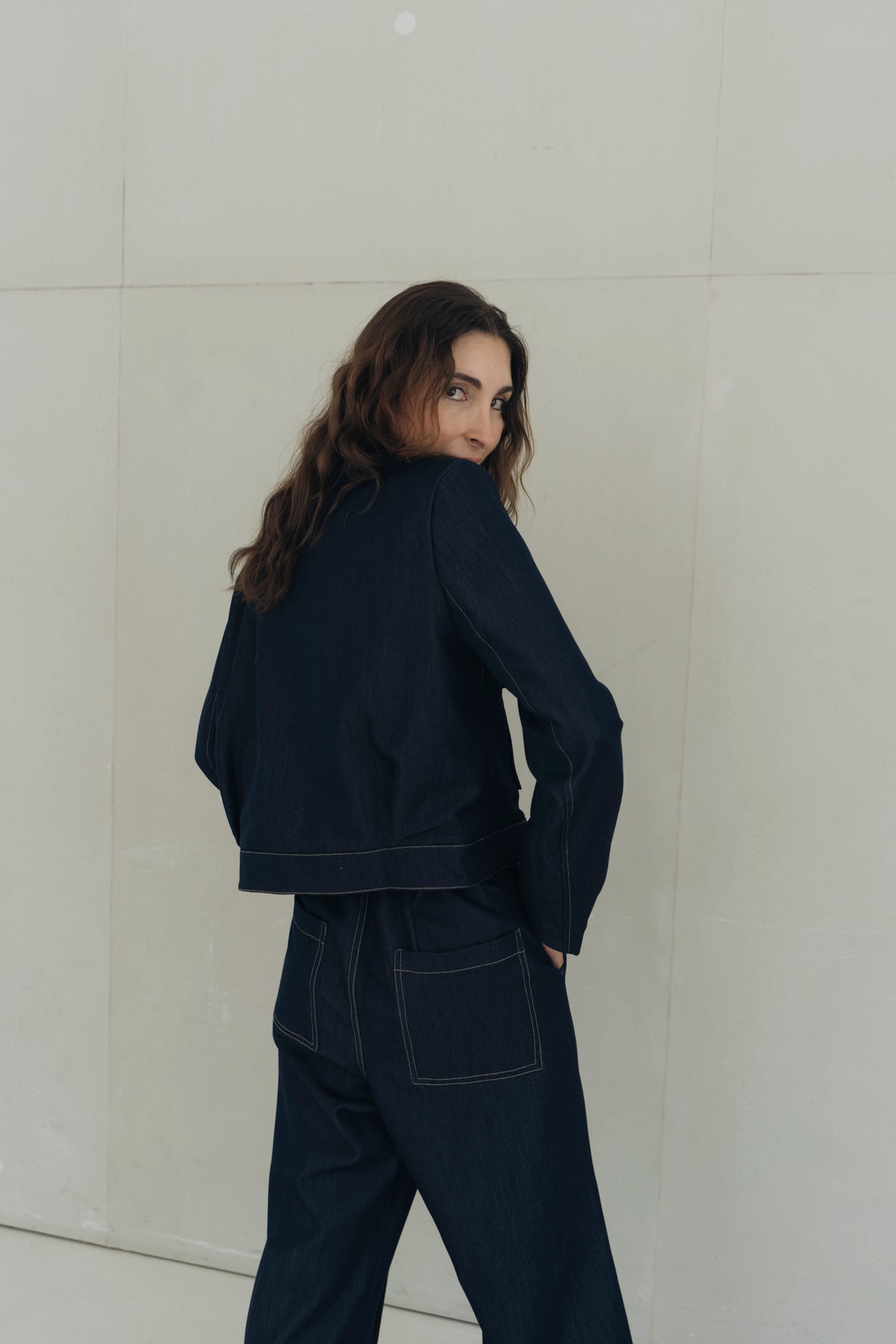 Jeansjacke "MarielleDLL" raw denim