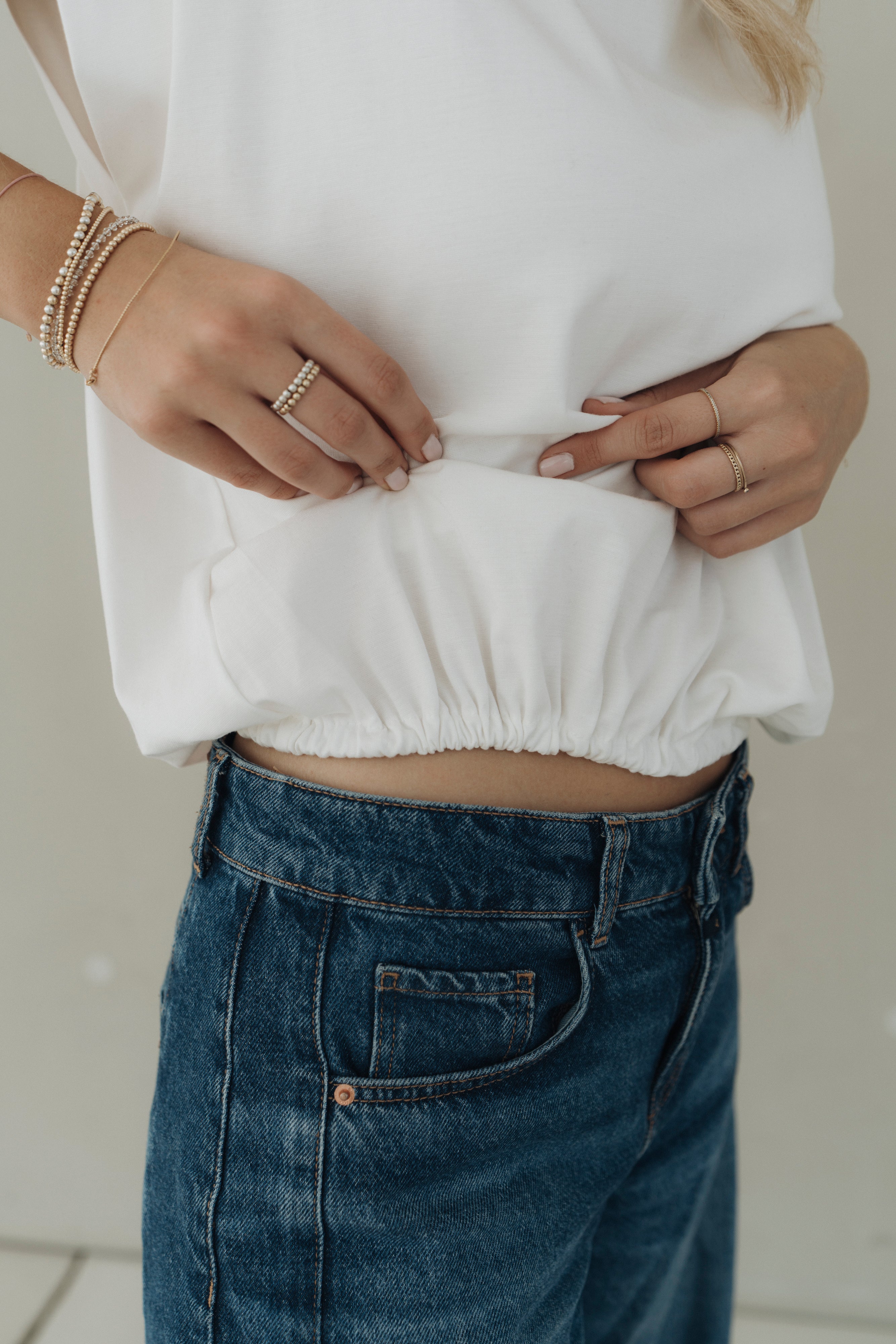 T-Shirt "MelinaDLL" white