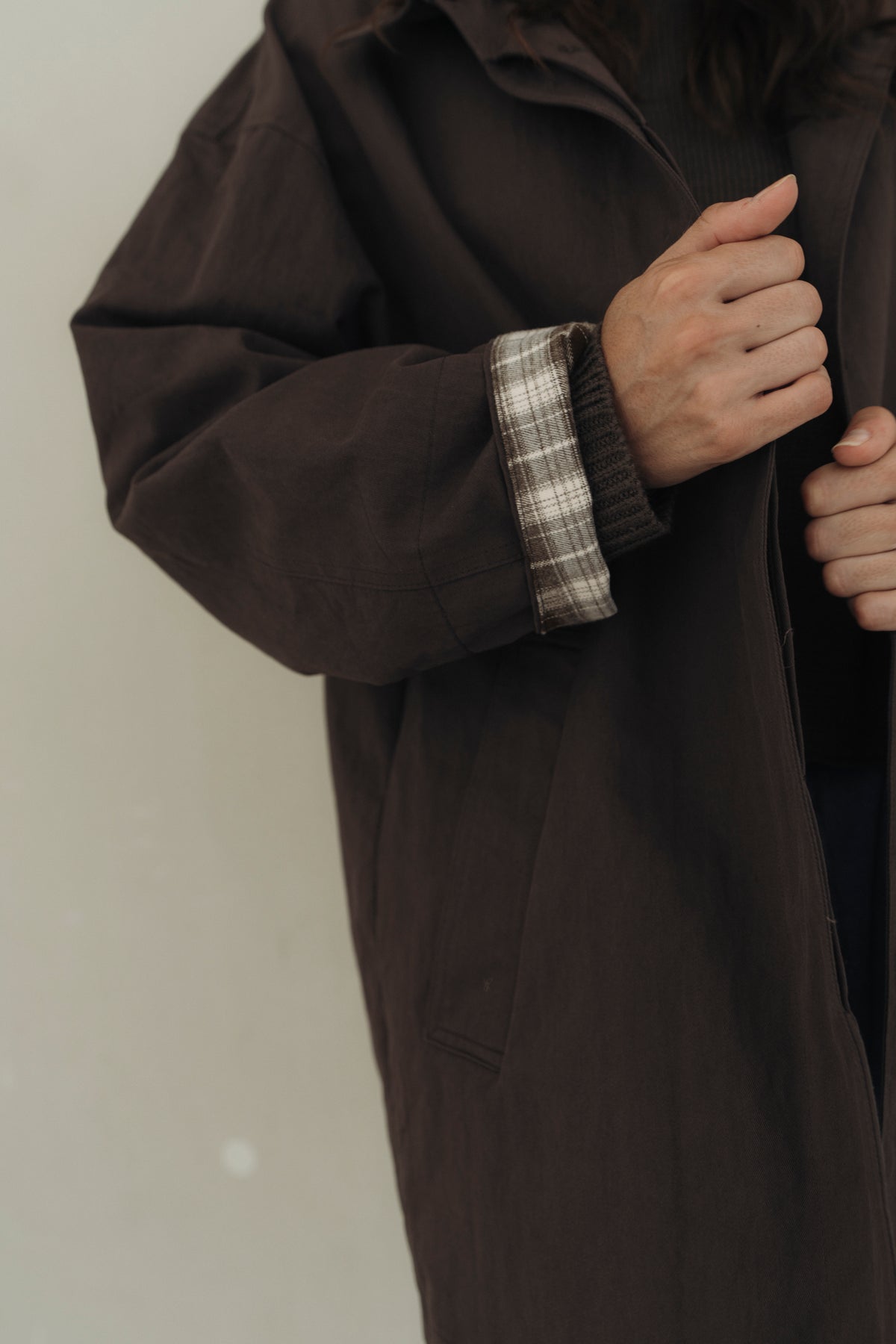 Jacke "MinnaDLL" dark brown