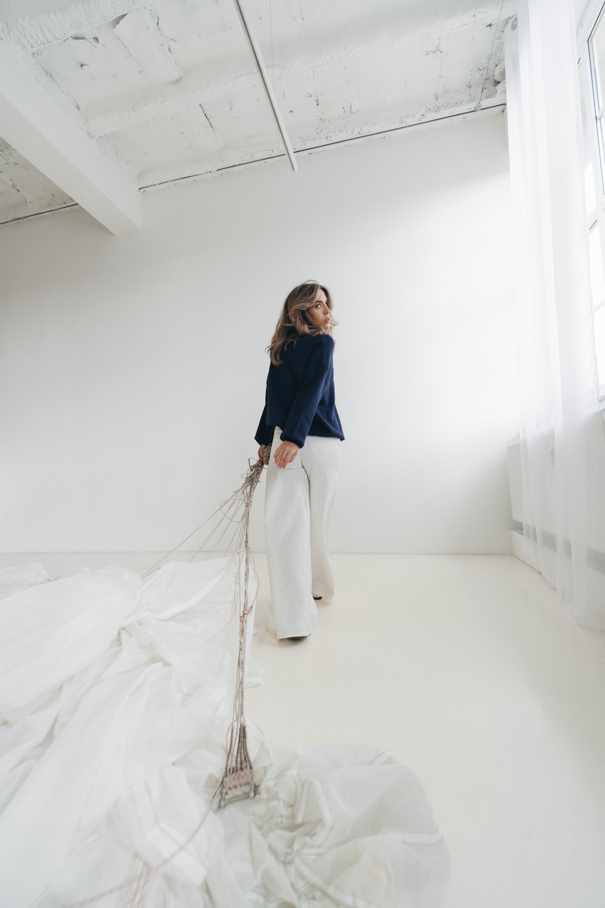 Polo-Pullover "TirilDLL" navy