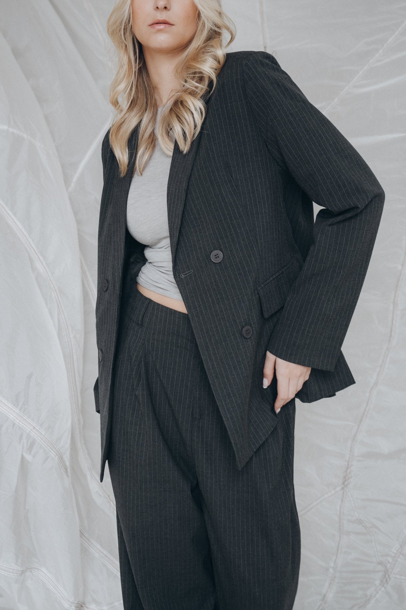 Nadelstreifen - Blazer „CarolineDLL“ antra - Dein Lieblingsladen Concept