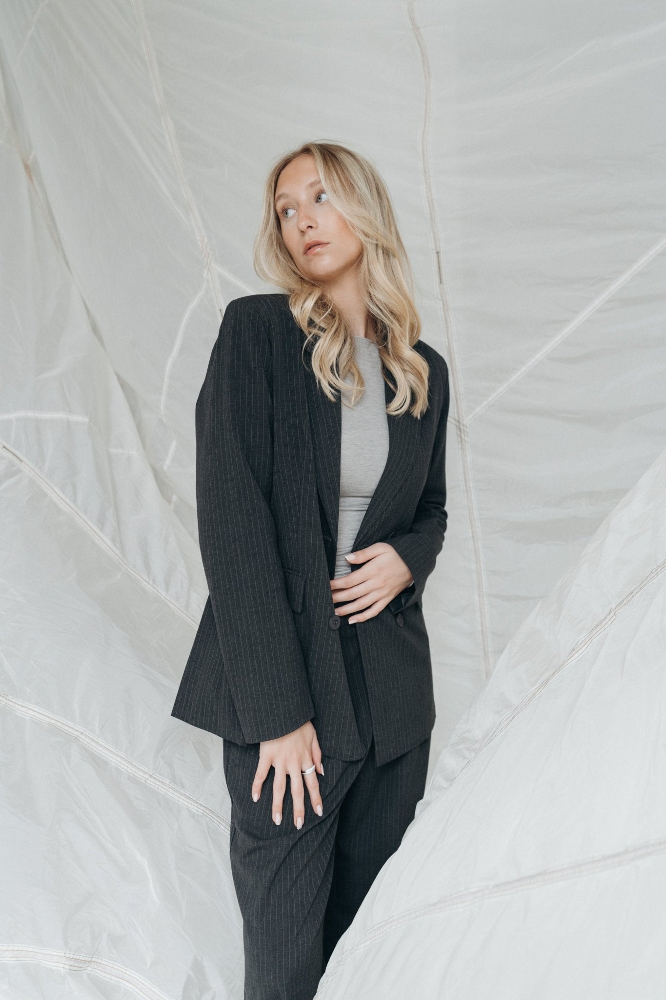 Nadelstreifen - Blazer „CarolineDLL“ antra - Dein Lieblingsladen Concept