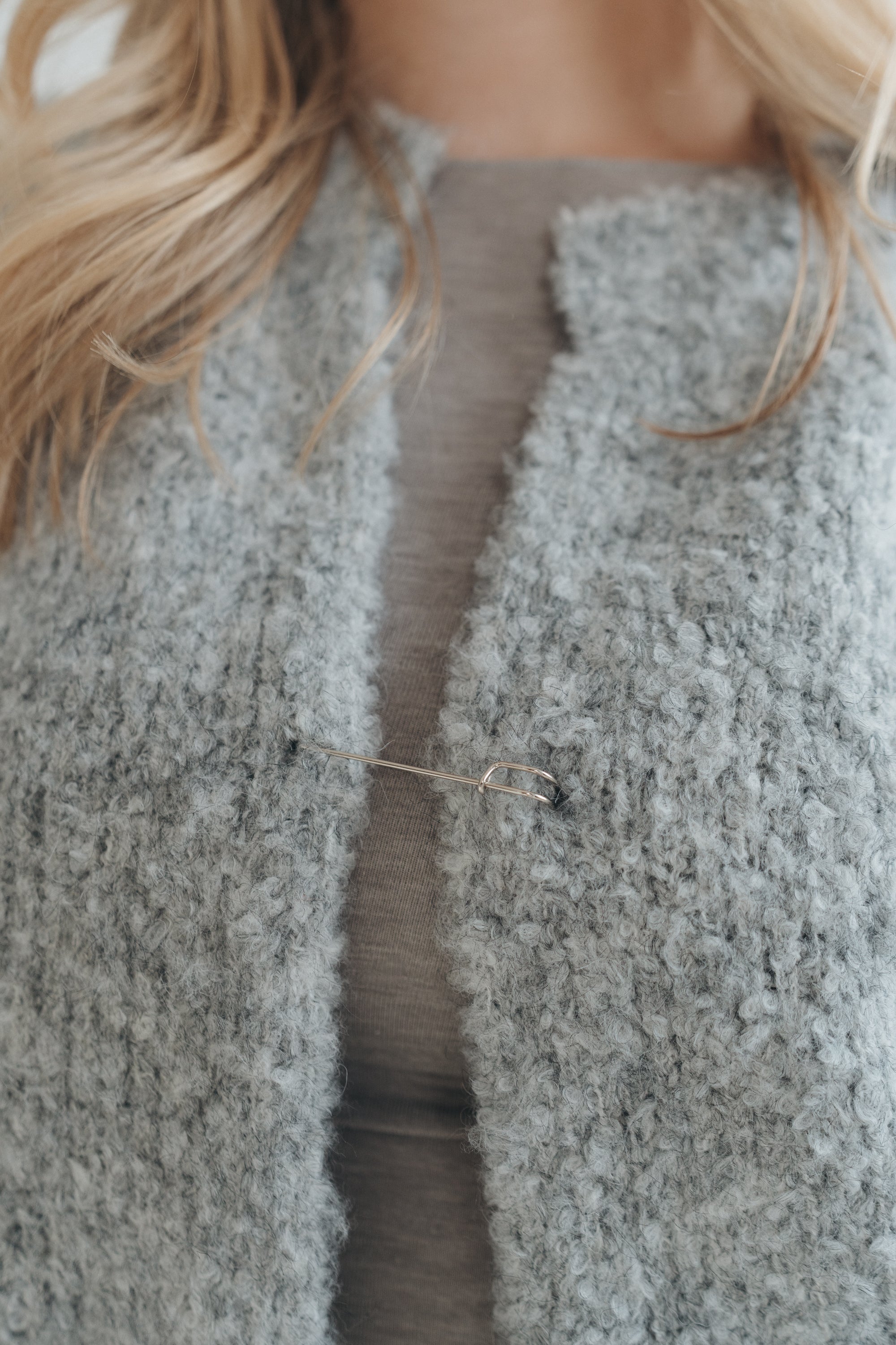 Cardigan "NoomiDLL" grey