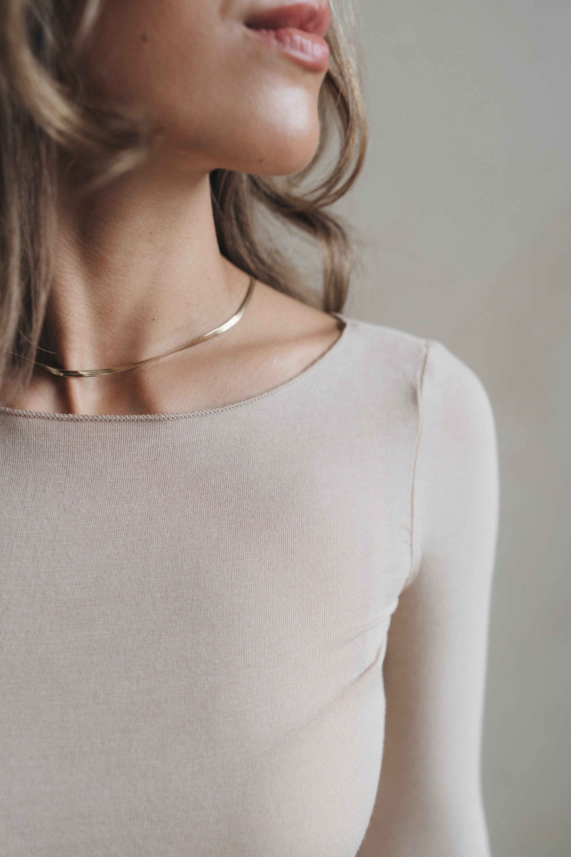 Longsleeve "JonnaDLL"-sand