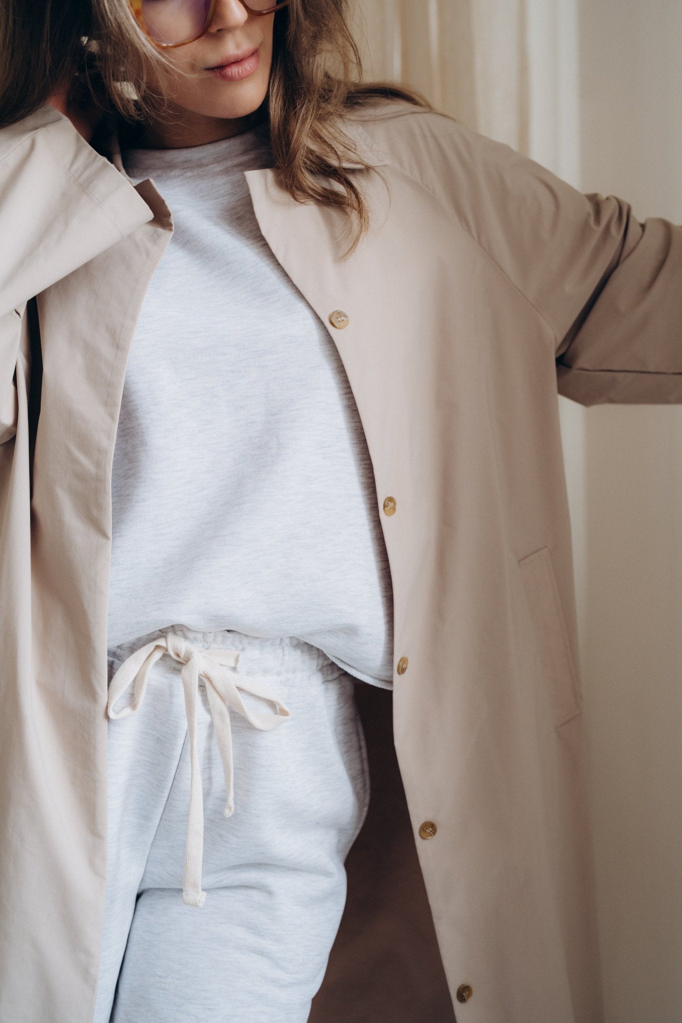 Trenchcoat "SanyaDLL" beige - Dein Lieblingsladen Concept